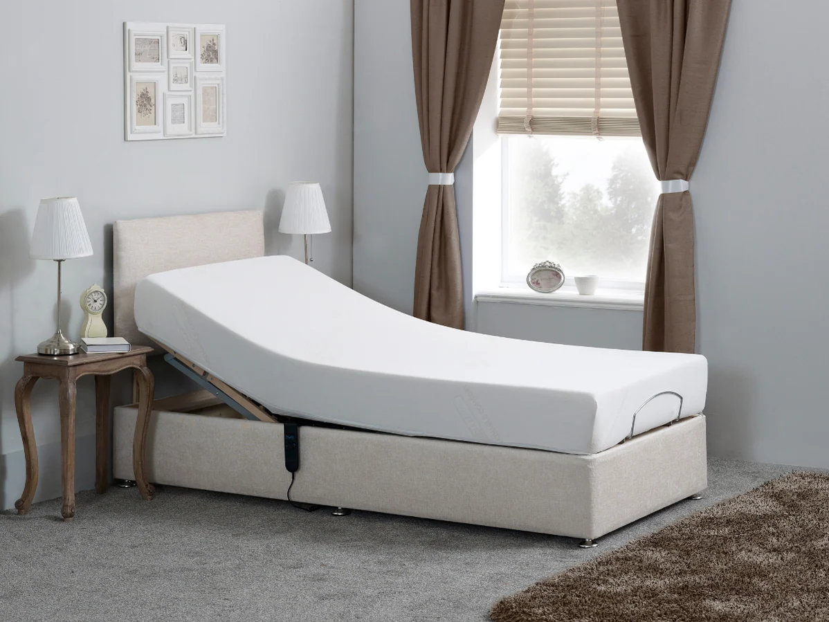 Electric Adjustable Bed - Single 10 inch Cooling
