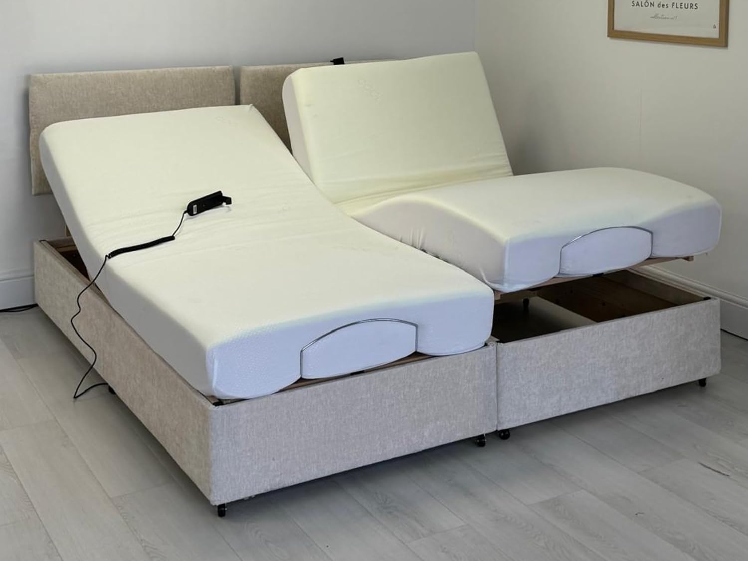 Electric Adjustable Bed - Super King 6 inch Cooling