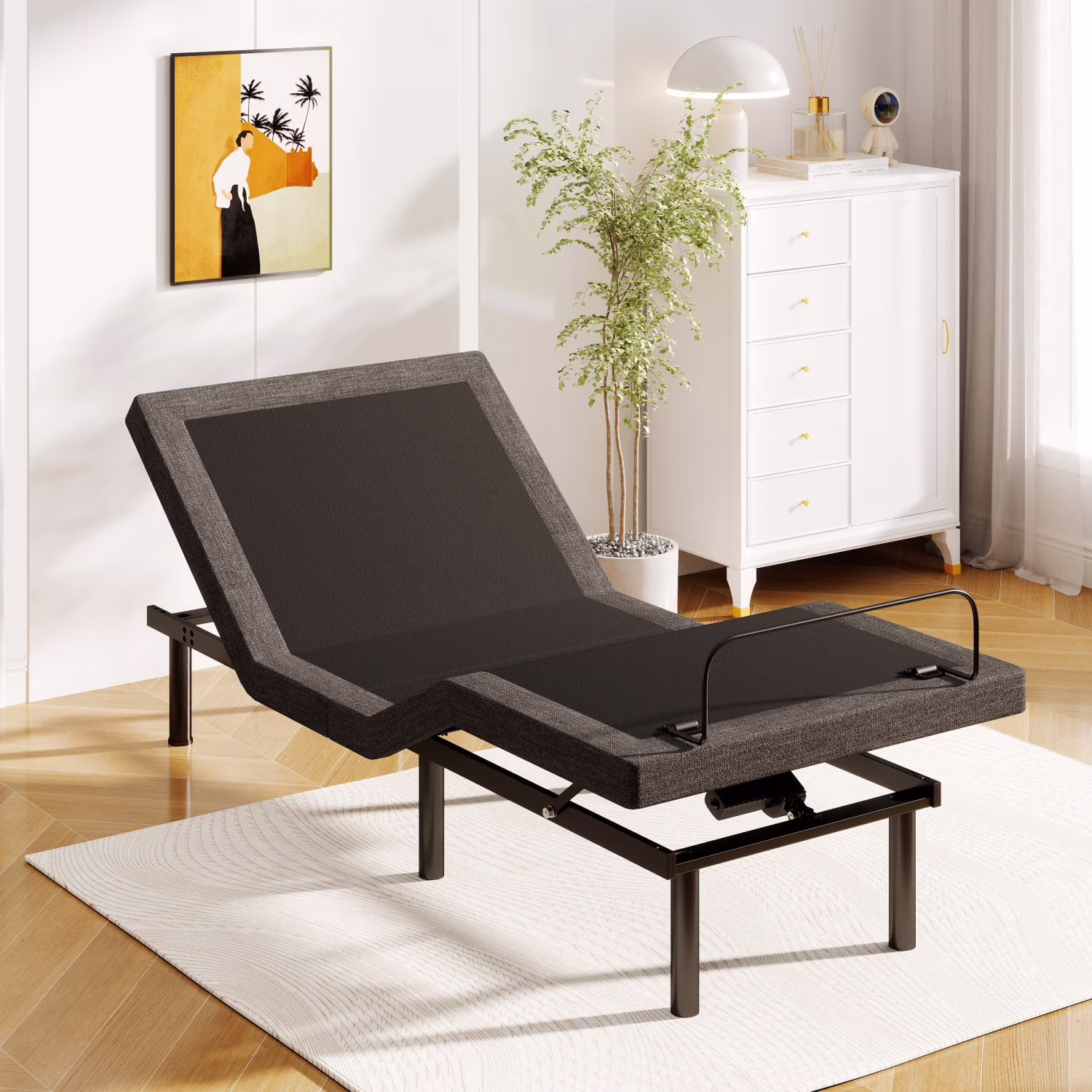Electric Adjustable Bed - Twin XL 10 inch Firm Support