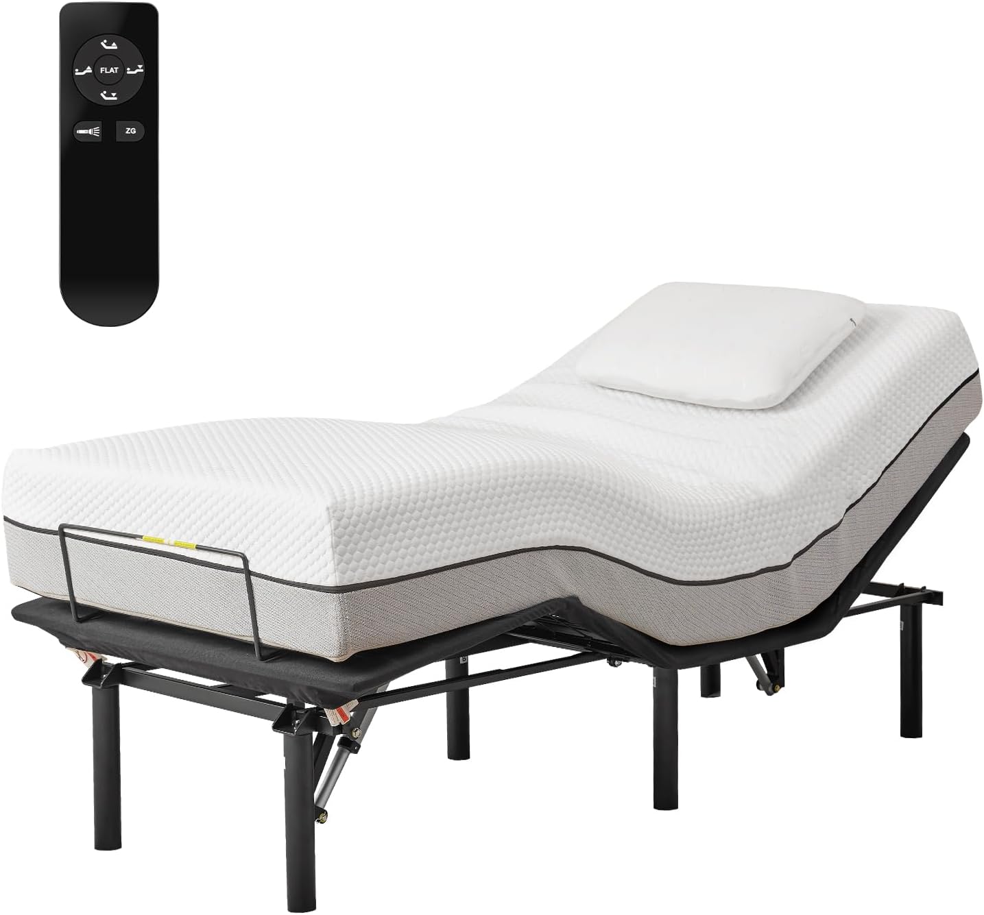 Electric Adjustable Bed - Twin XL 10 inch Hypoallergenic
