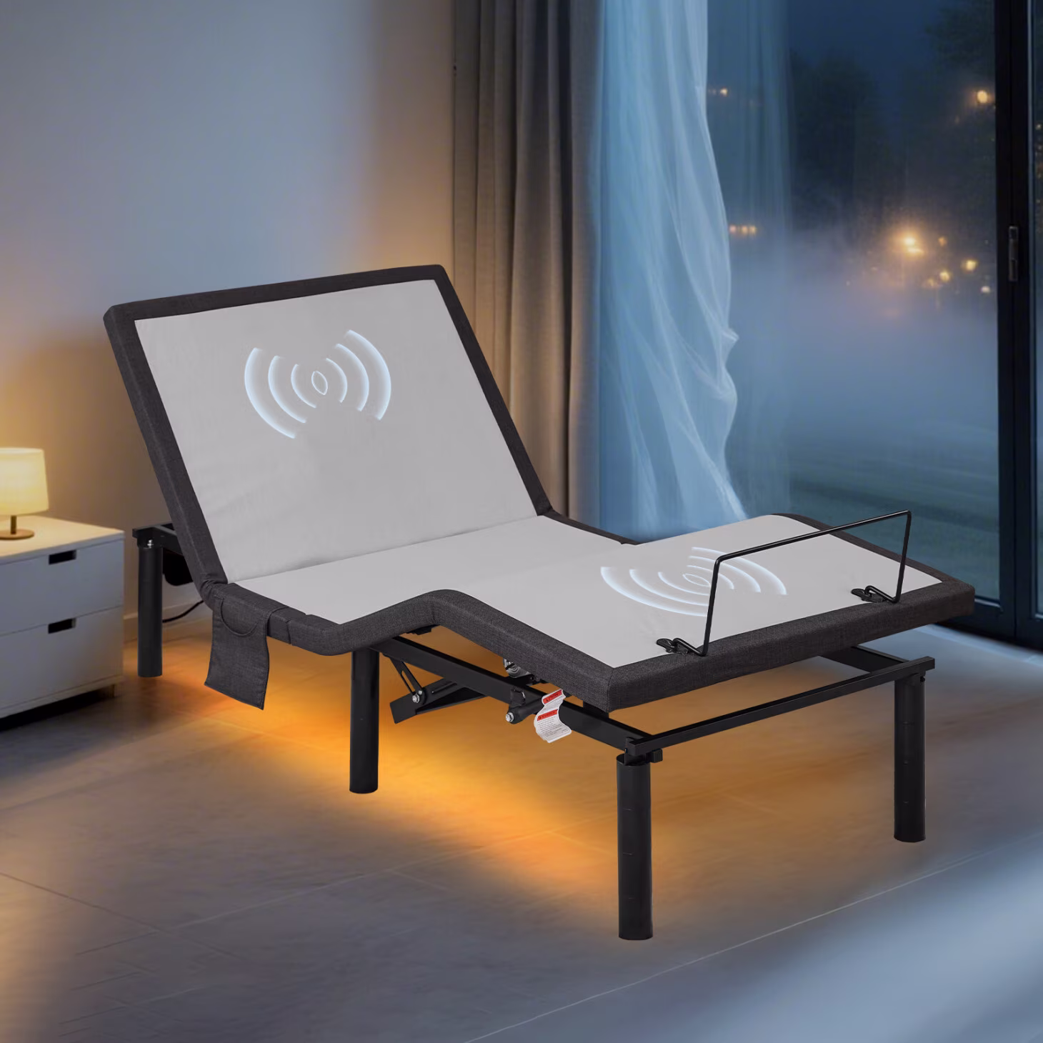 Electric Adjustable Bed - Twin XL 10 inch Plush