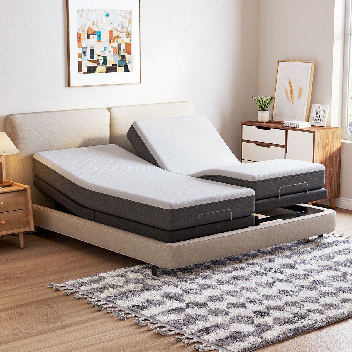 Electric Adjustable Bed - Twin XL 14 inch Eco-friendly