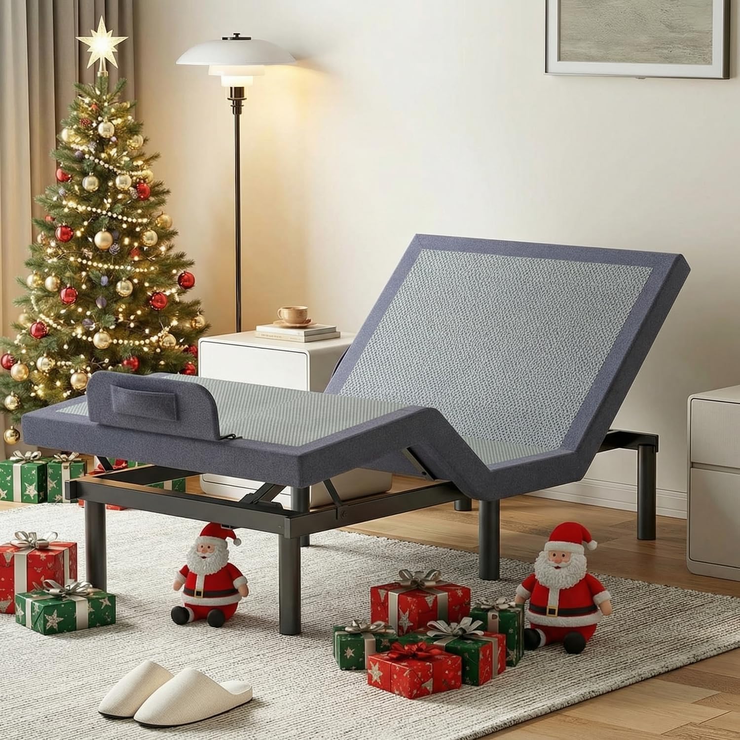 Electric Adjustable Bed - Twin XL 6 inch Plush