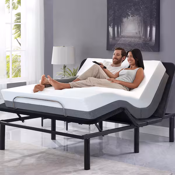 Electric Adjustable Bed - Twin XL 8 inch Medium Firm