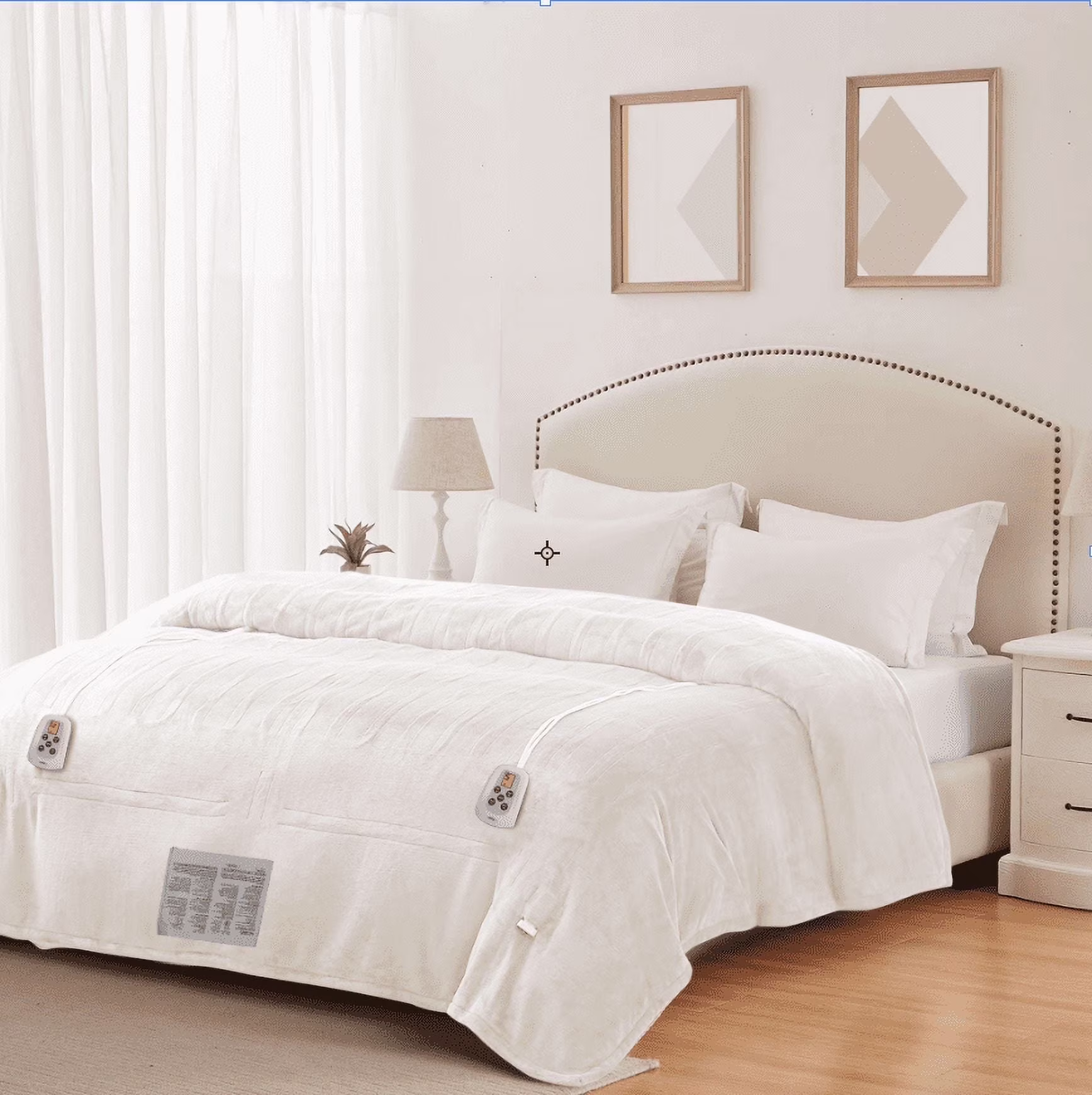 Electric Blanket - Queen - White