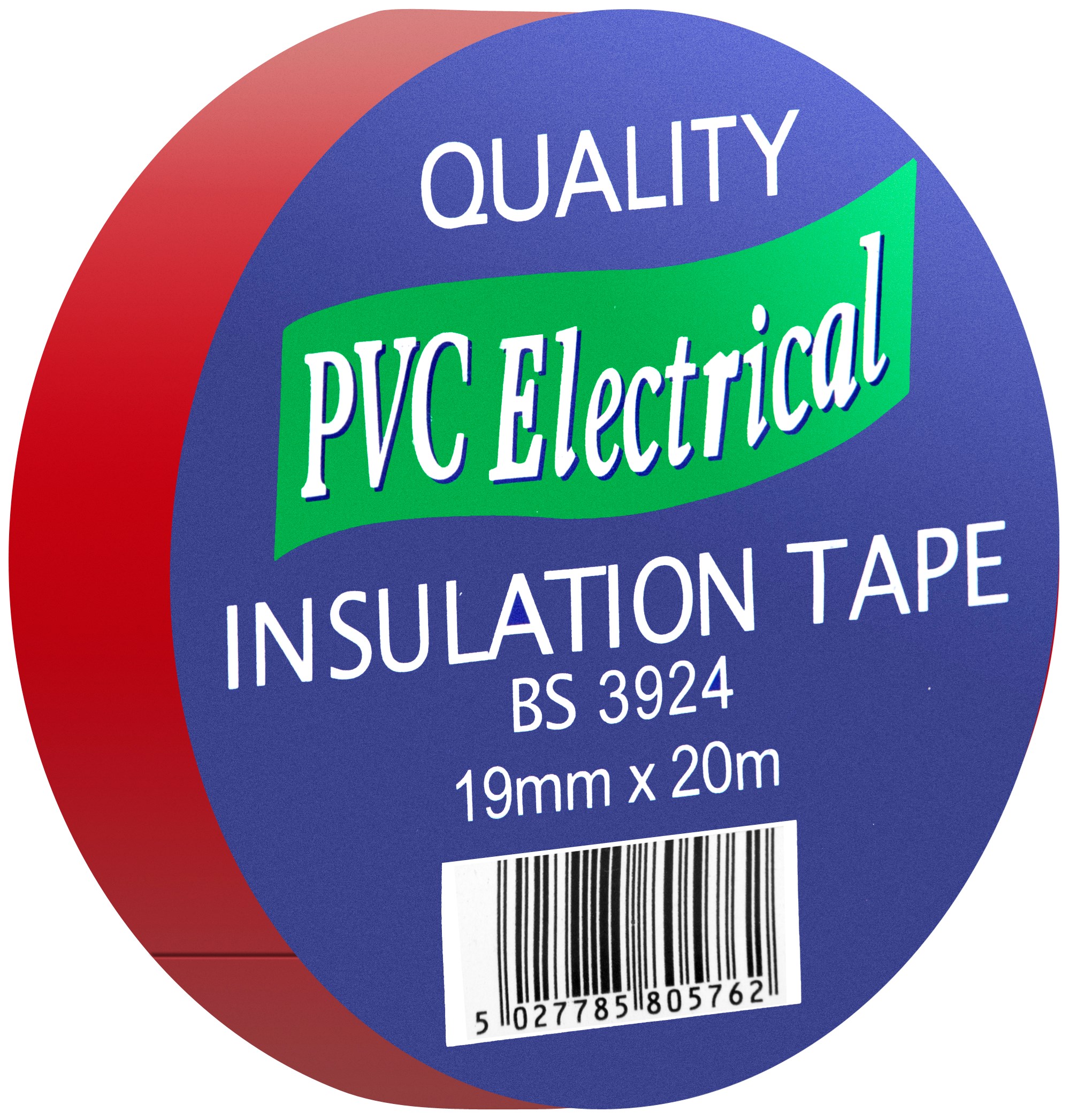 Electrical Tape - 19mm x 20m - Red