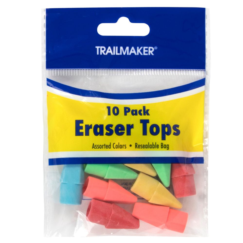 Eraser - Colored - 10 Pack