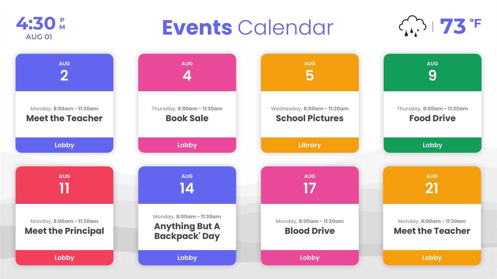 Event Calendar