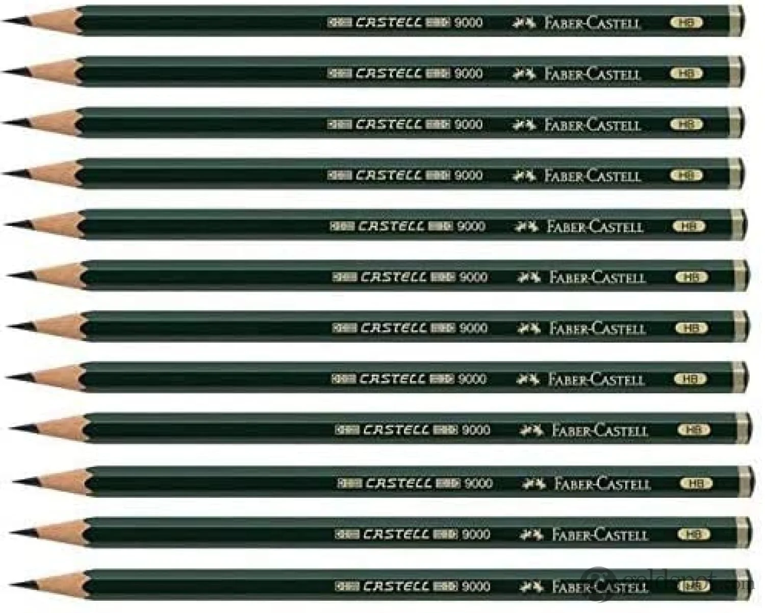 Faber-Castell 9000 Pencil - HB - 12 Pack