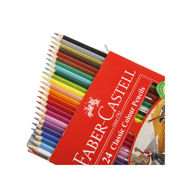 Faber-Castell Colored Pencils - 24 Colors