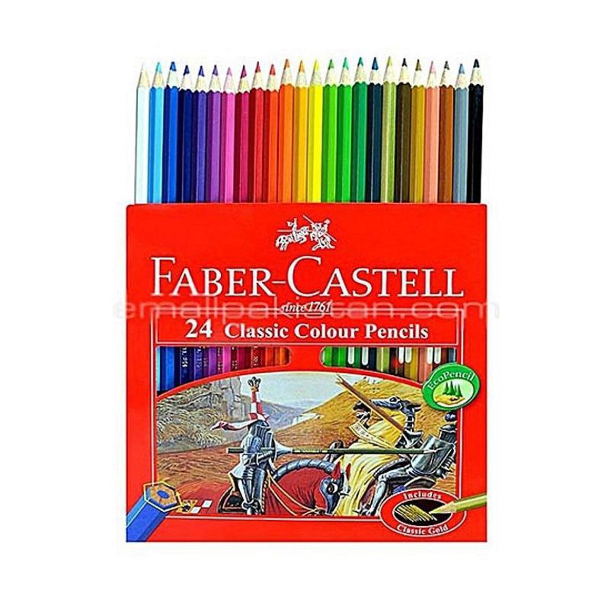 Faber-Castell Colored Pencils - 24 Colors
