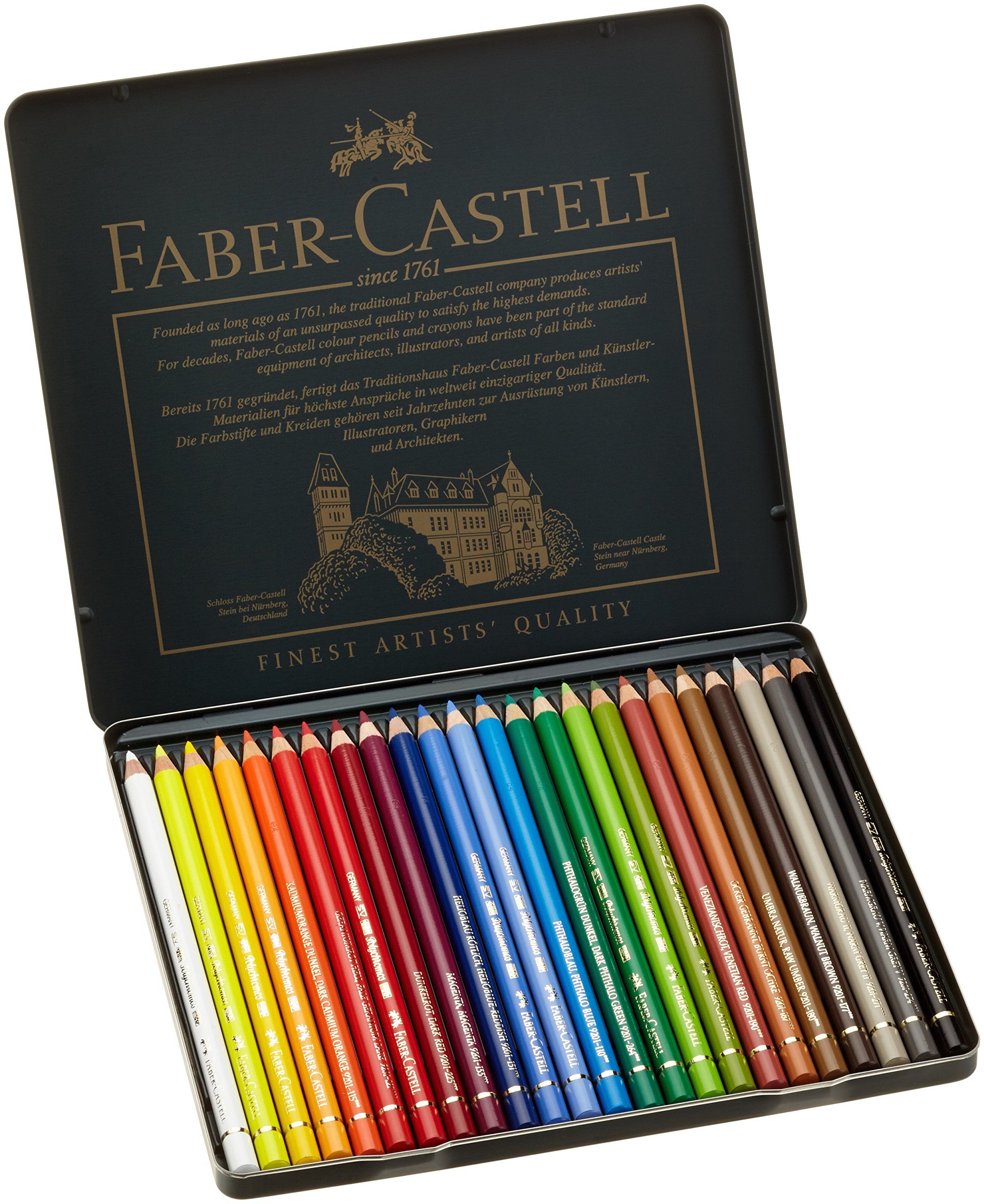 Faber-Castell Colored Pencils - 24 Colors
