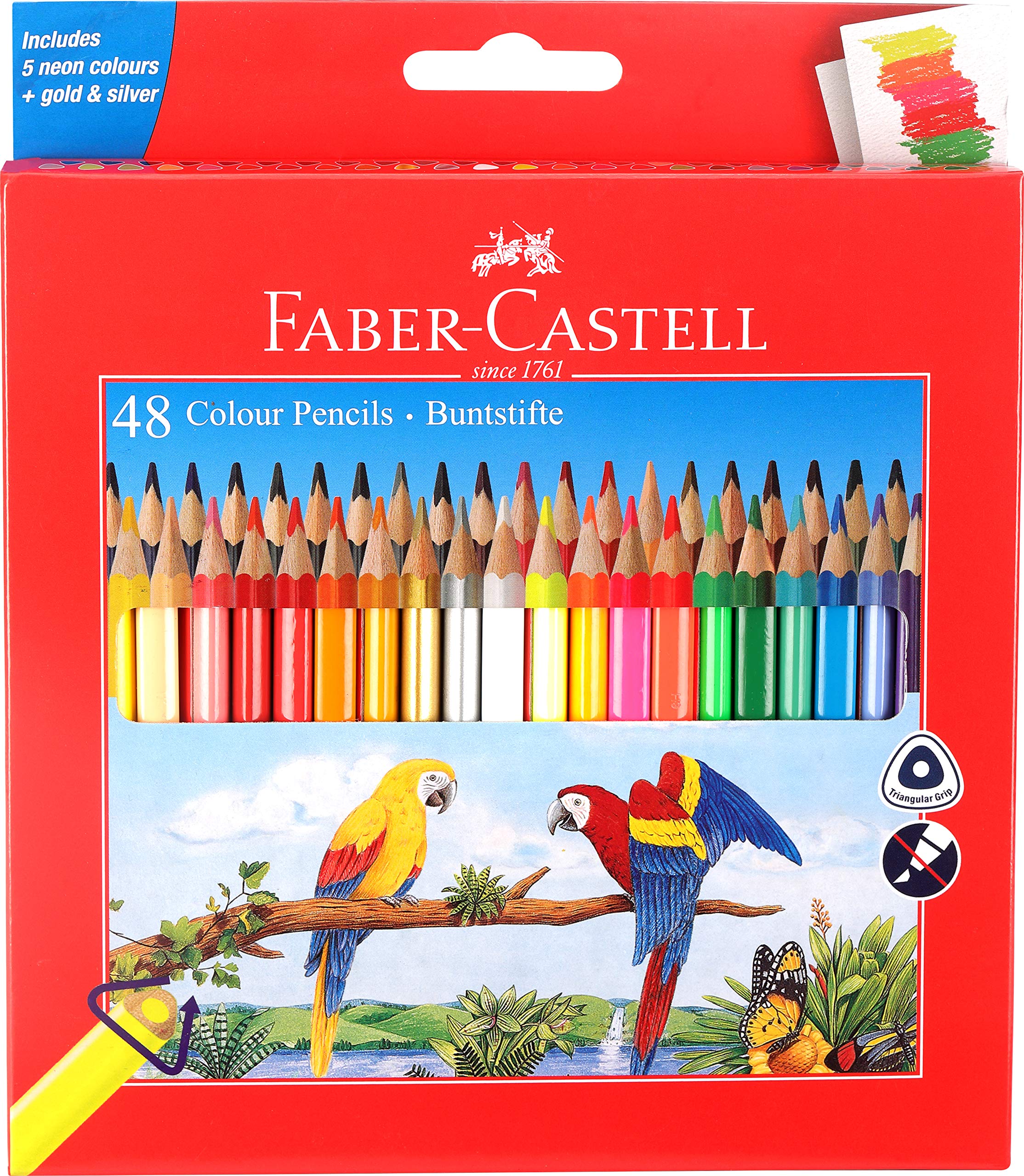 Faber-Castell Colored Pencils - 48 Colors
