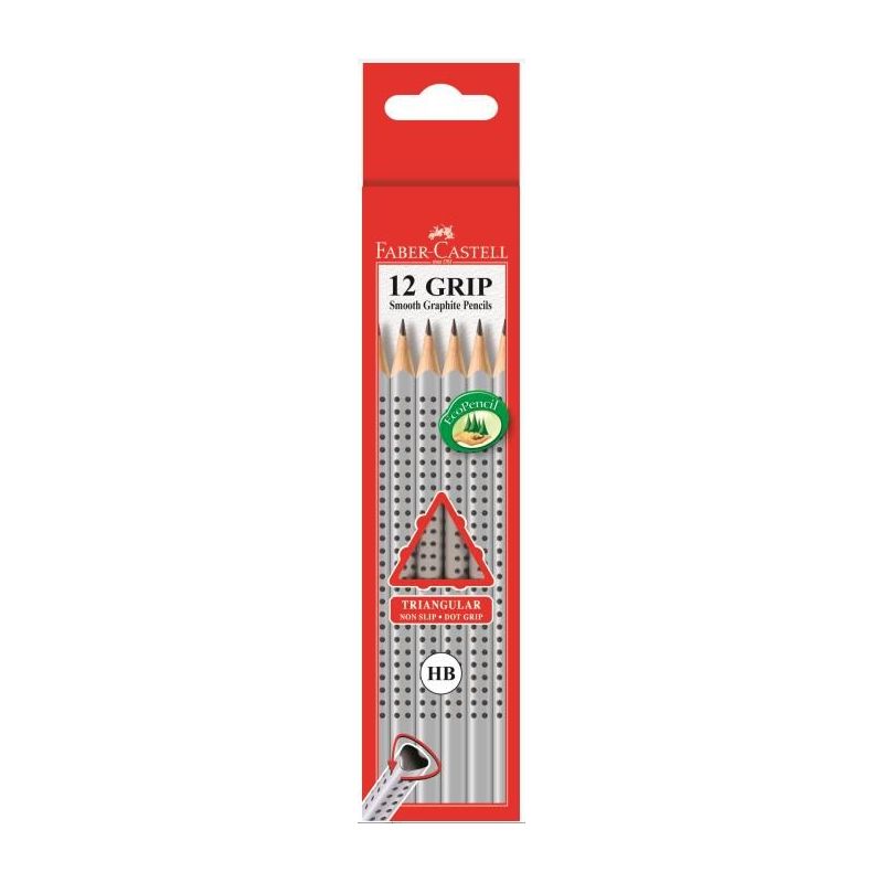 Faber-Castell Grip Pencil - HB - 12 Pack