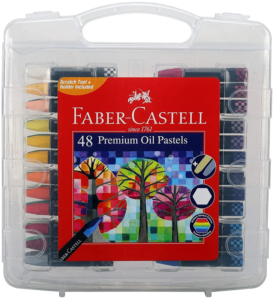 Faber-Castell Oil Pastels - 48 Colors