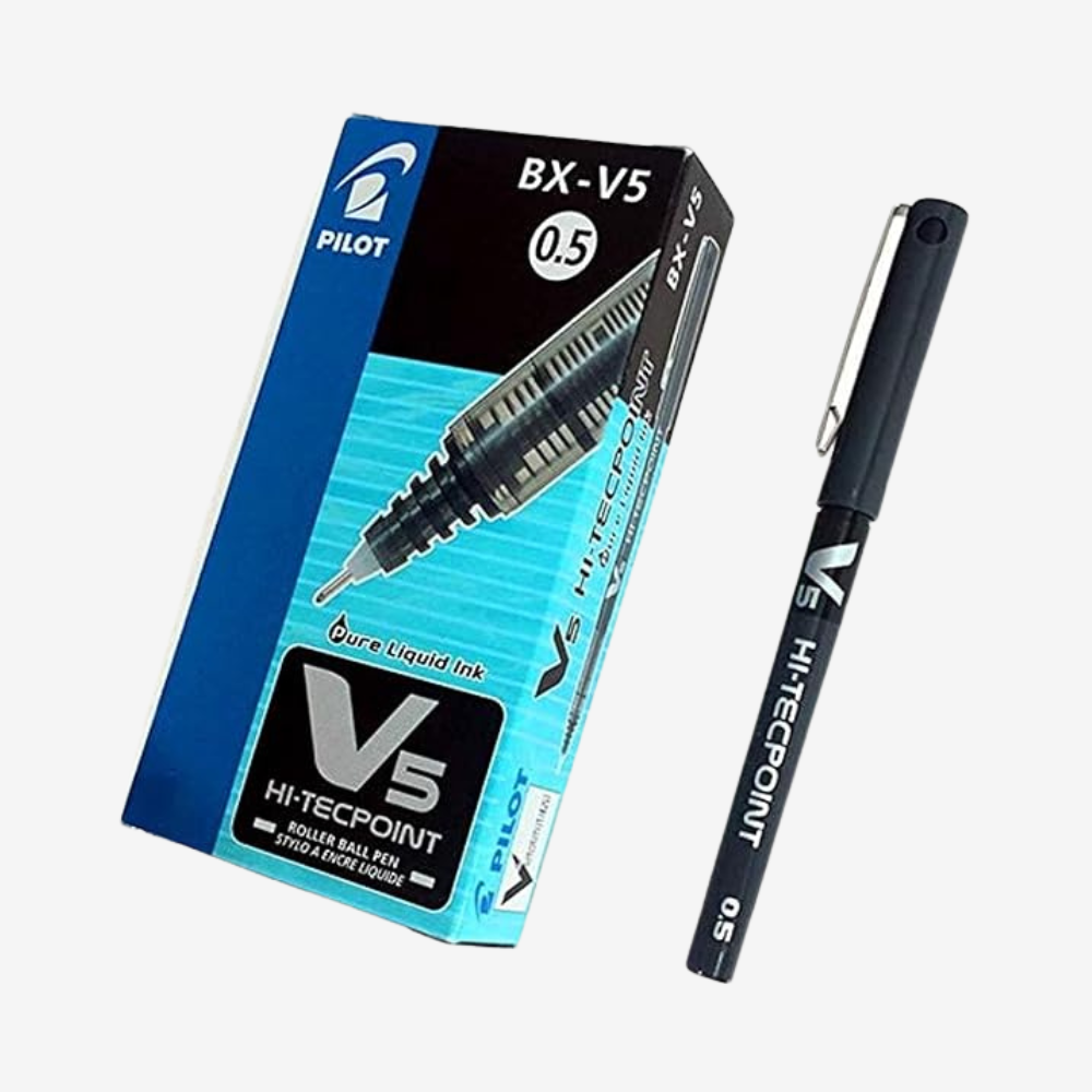 Faber-Castell V5 Hi-Tecpoint Pen - Black