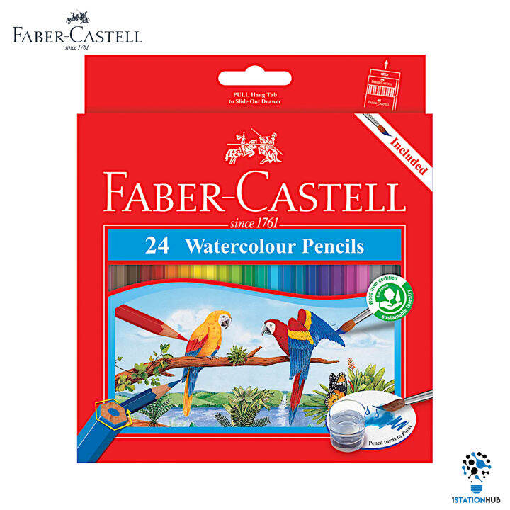 Faber-Castell Watercolor Set - 24 Colors