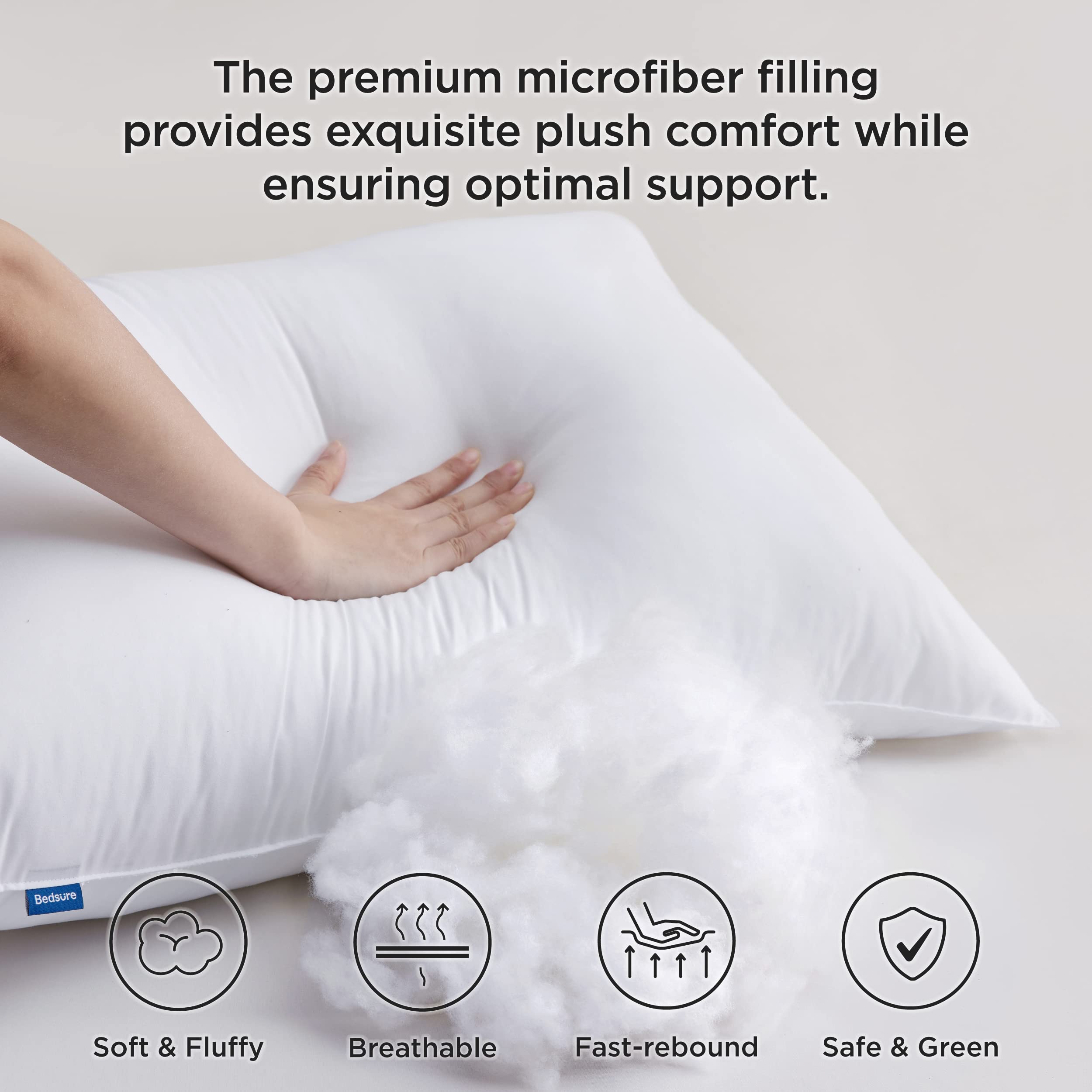 Firm Fiber Pillow - King