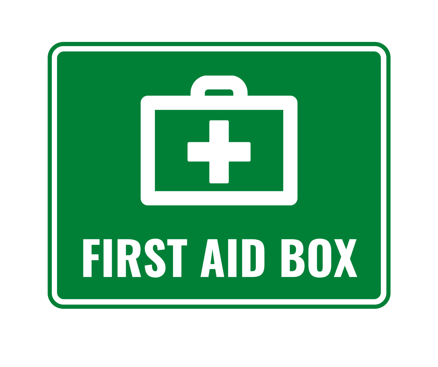 First Aid Sign