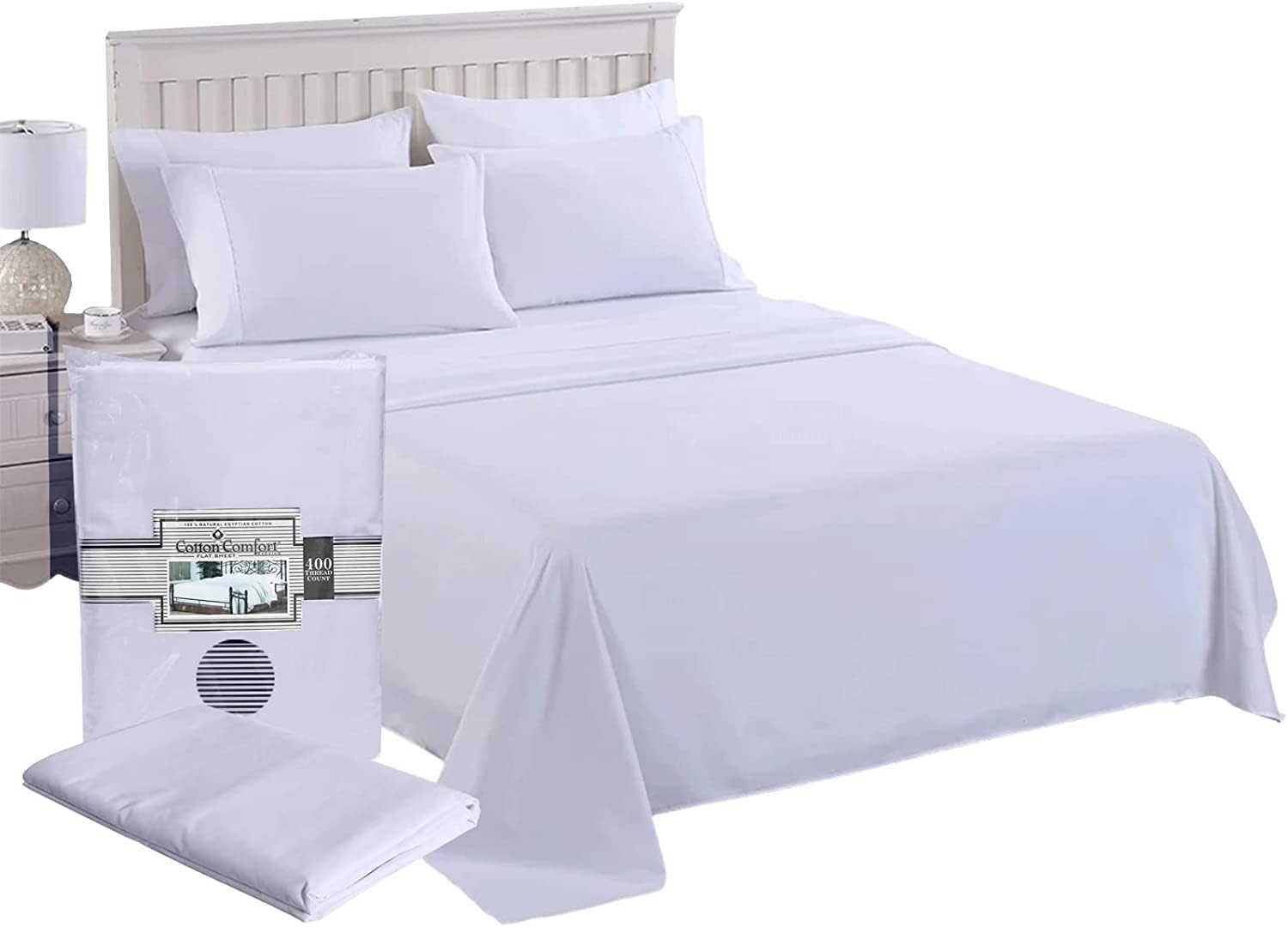 Flat Sheet - Double - White