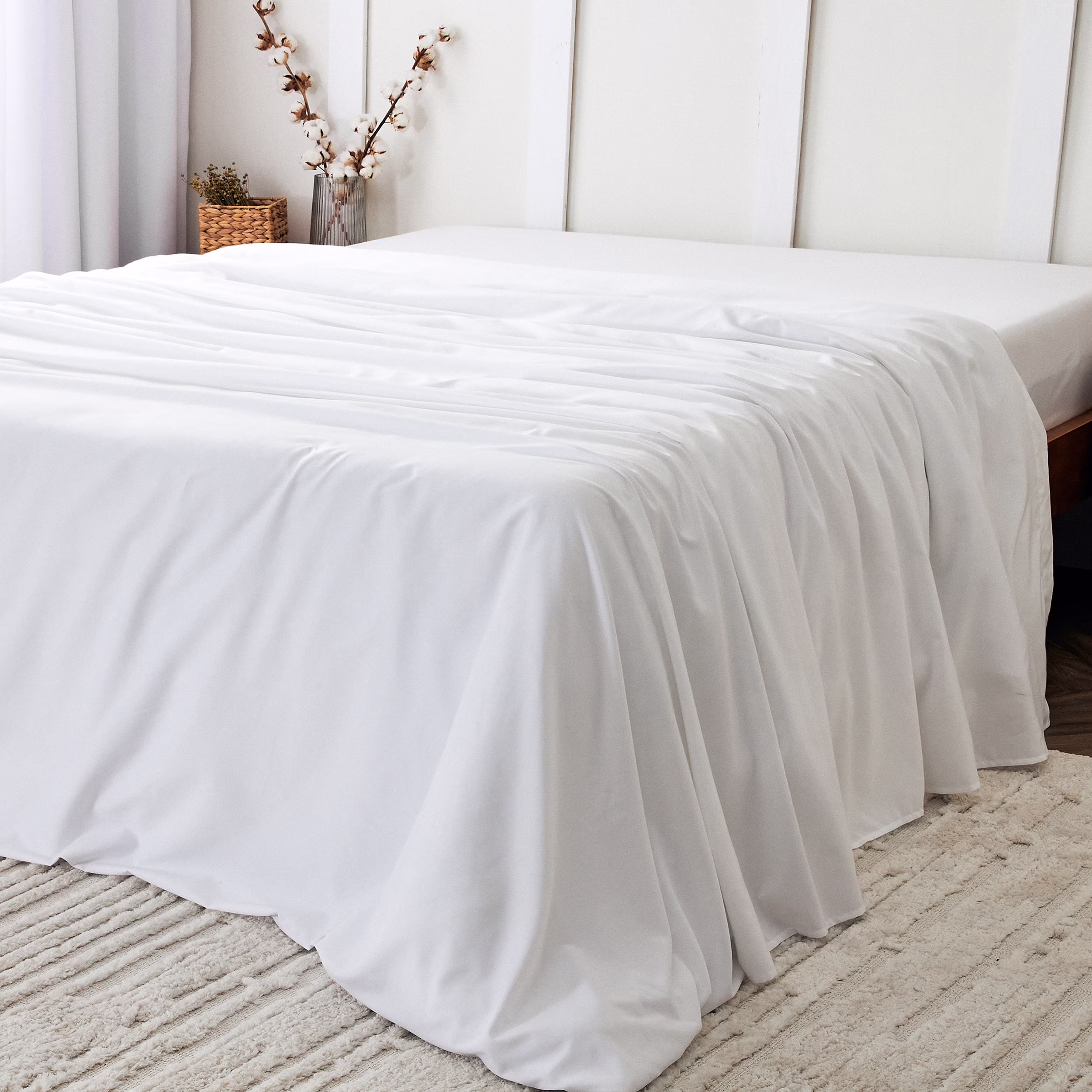 Flat Sheet - King - White