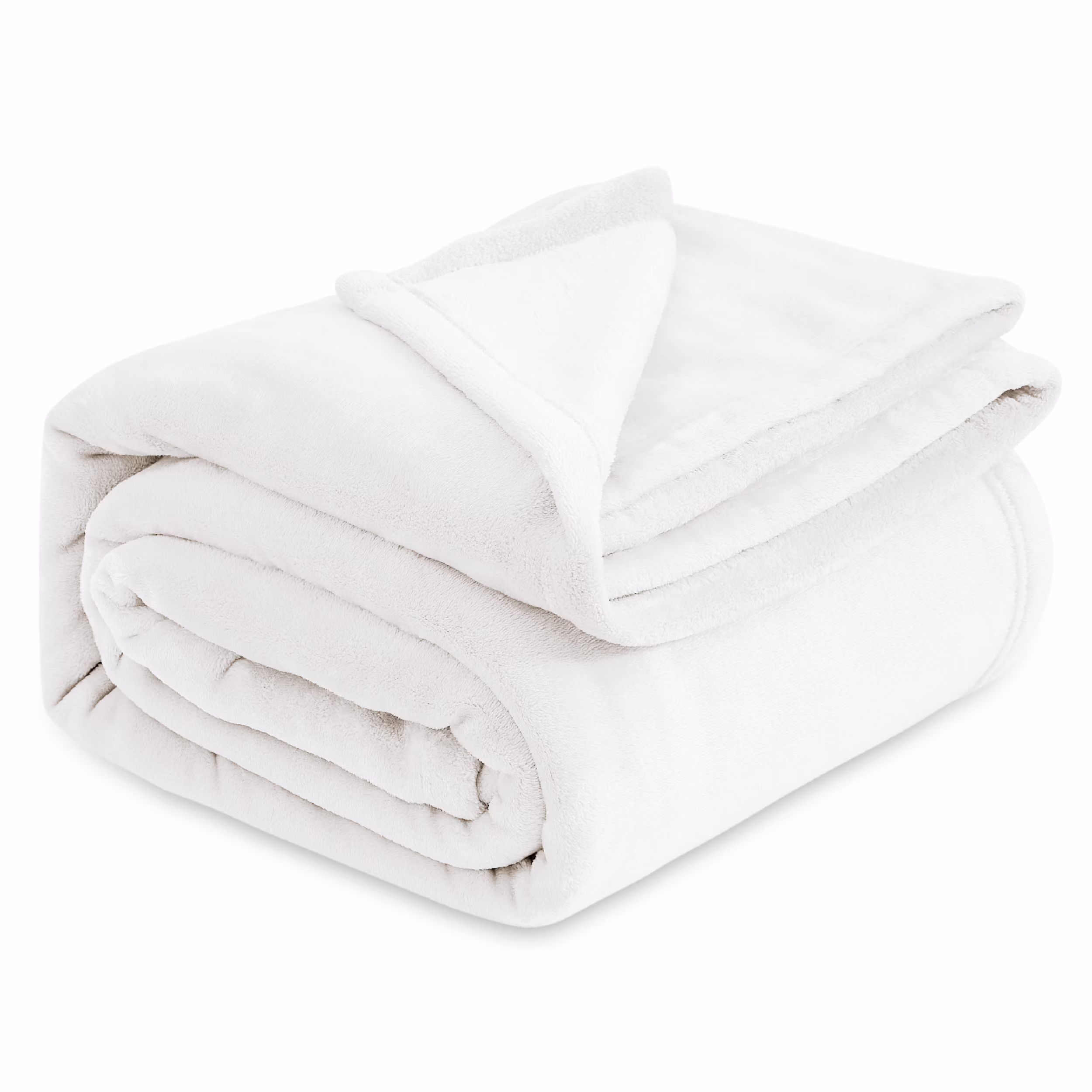 Fleece Blanket - King - White