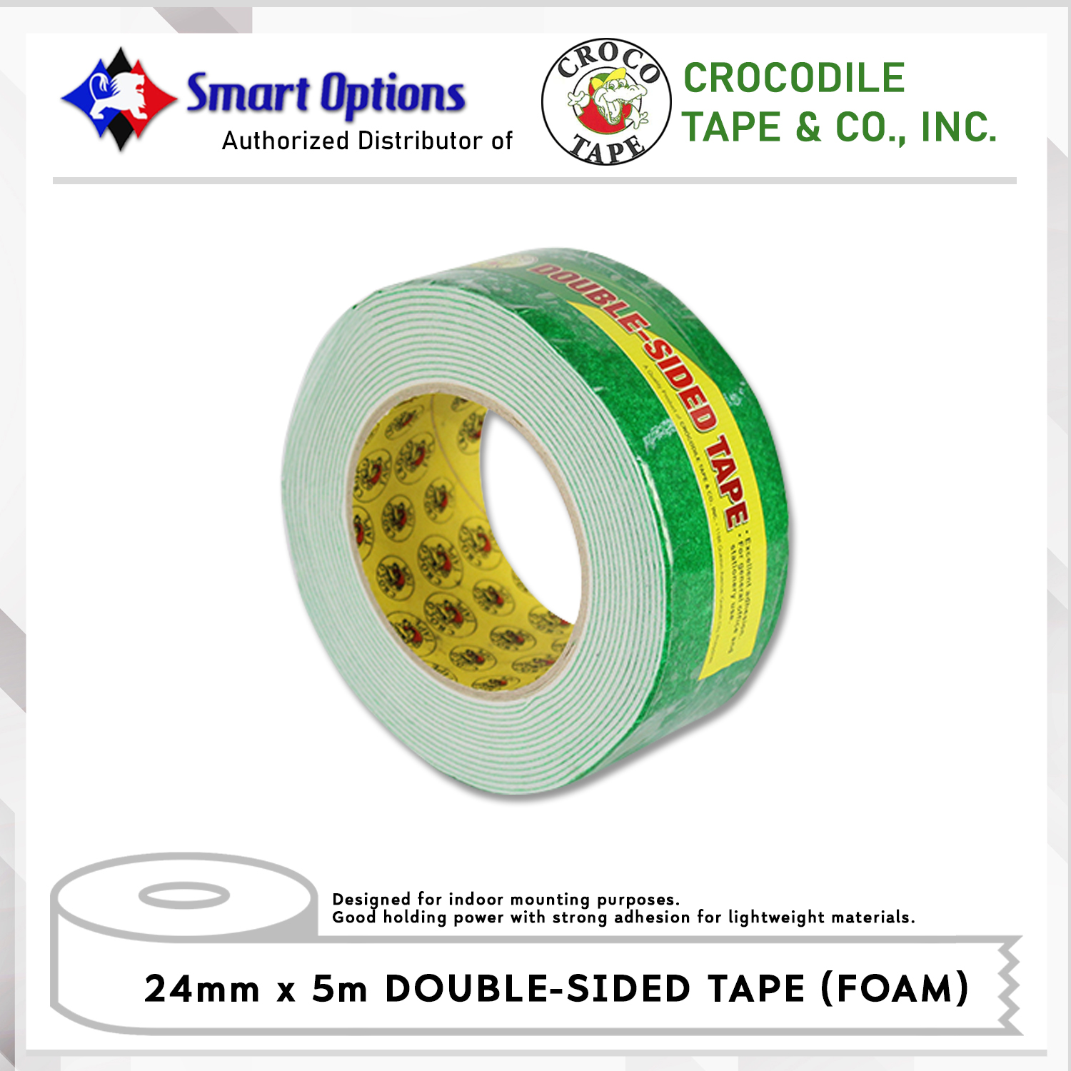 Foam Tape - 24mm x 5m