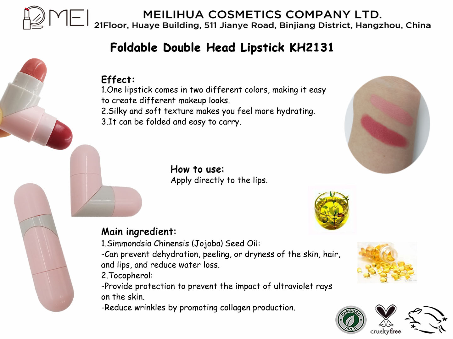 Foldable Lipstick