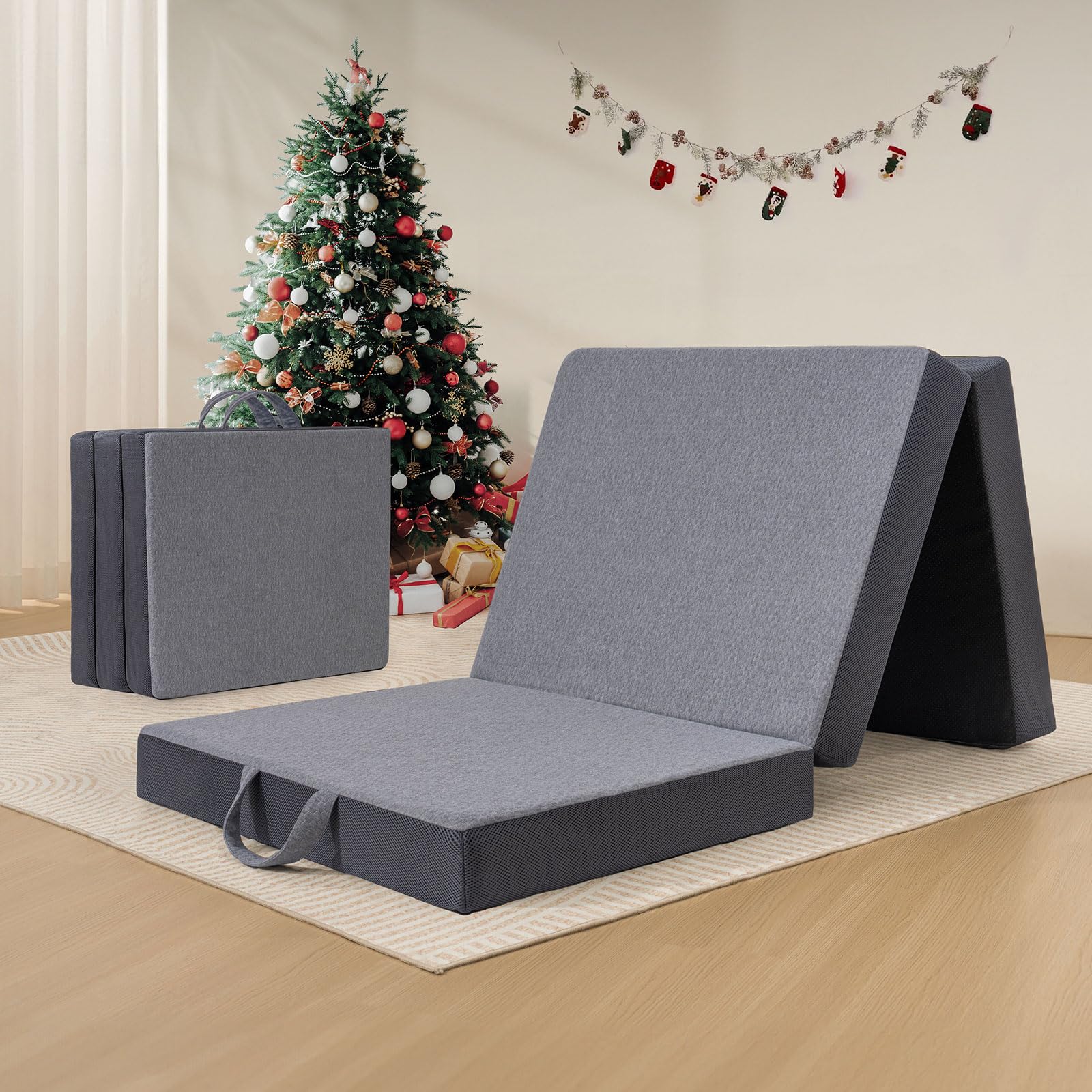 Foldable Mattress - Single - 3 Fold