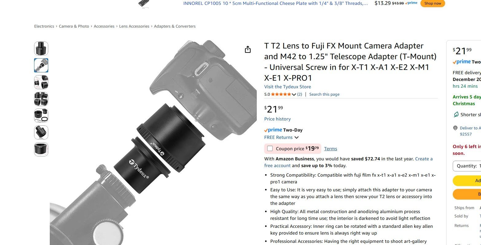 Fujifilm Laptop Mount