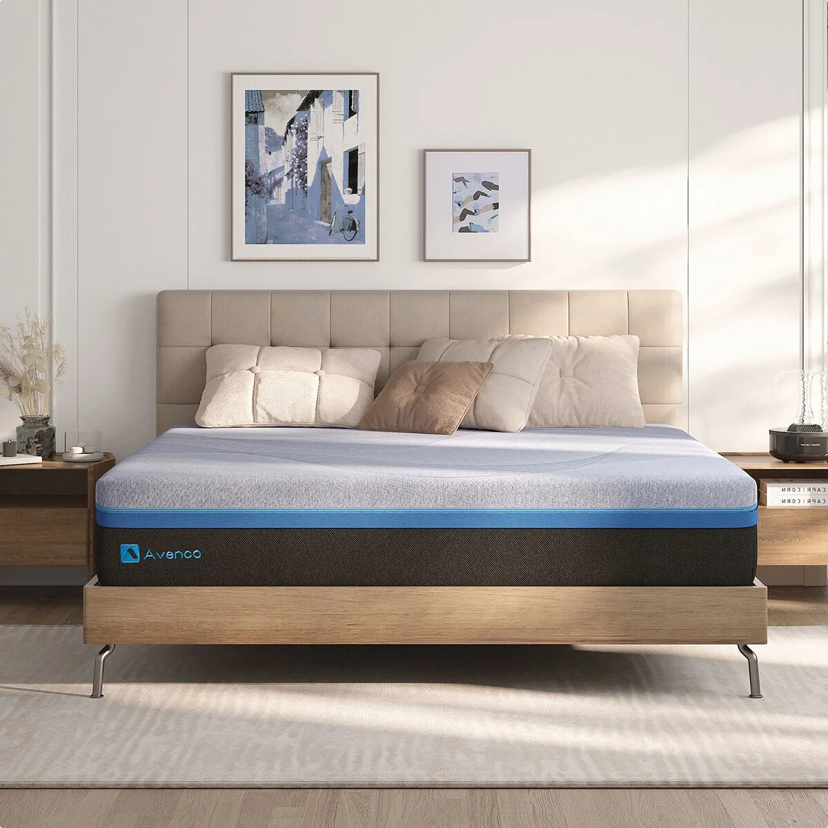 Gel Infused Mattress - Double 10 inch Firm Support