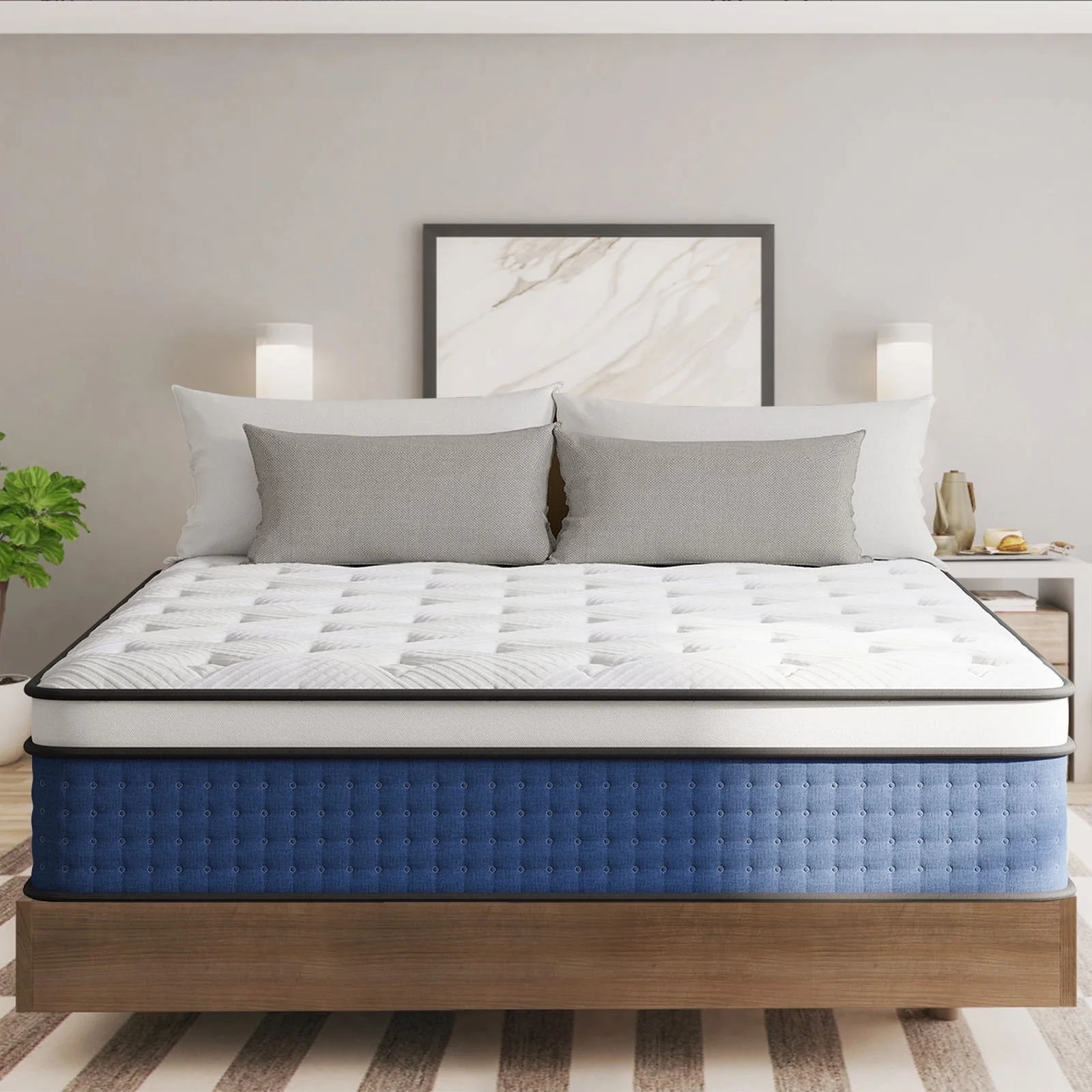 Gel Infused Mattress - Double 14 inch Eco-friendly