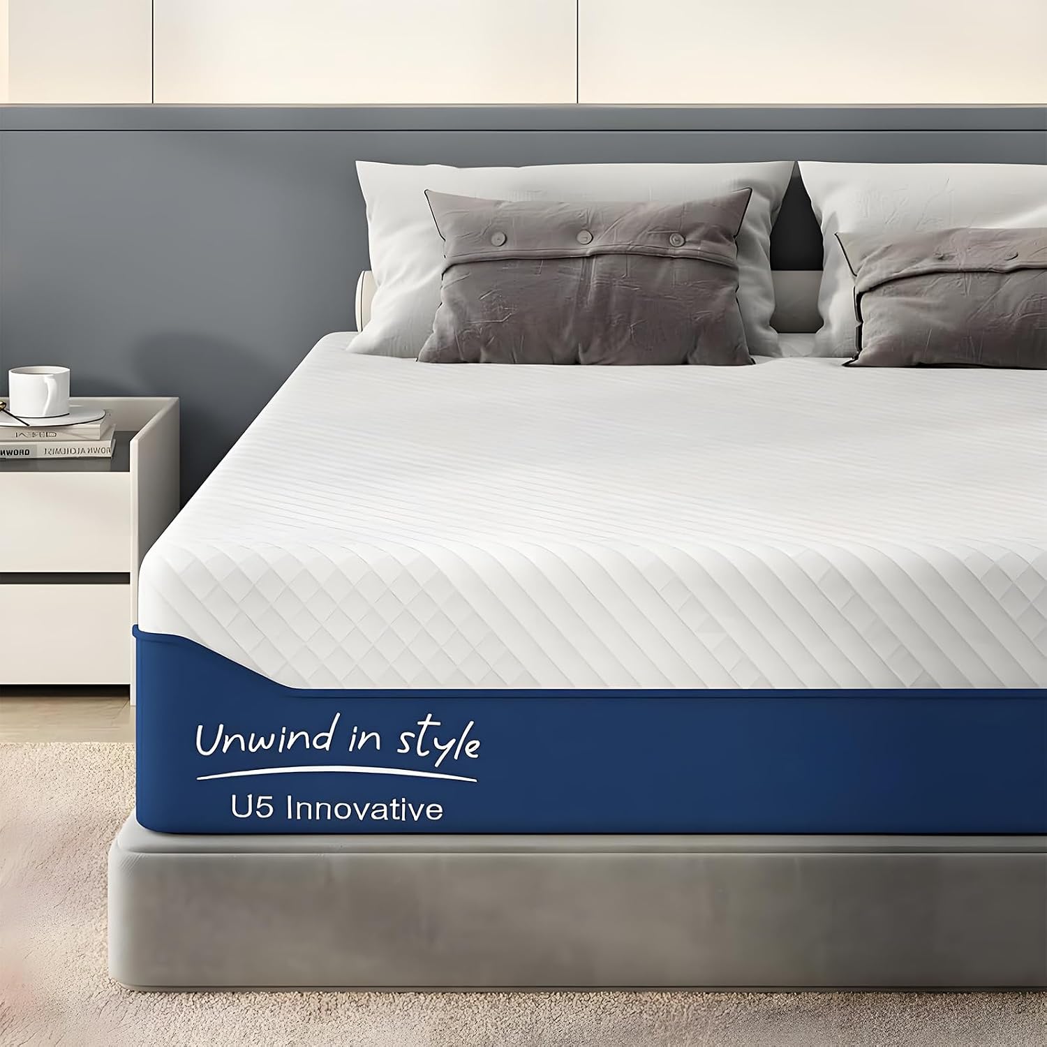 Gel Infused Mattress - Double 14 inch Firm Support