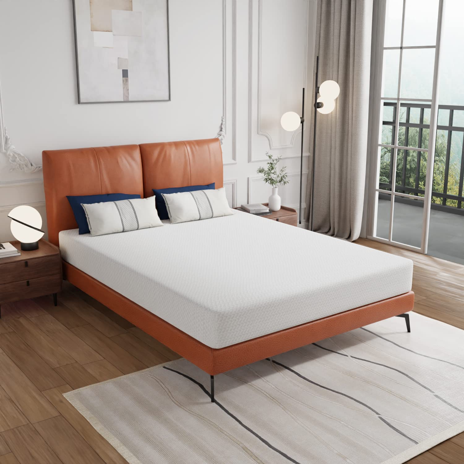 Gel Infused Mattress - Double 8 inch Cooling