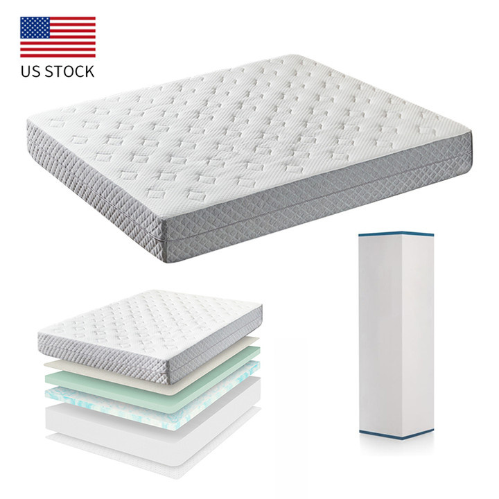 Gel Infused Mattress - Full 12 inch Hypoallergenic