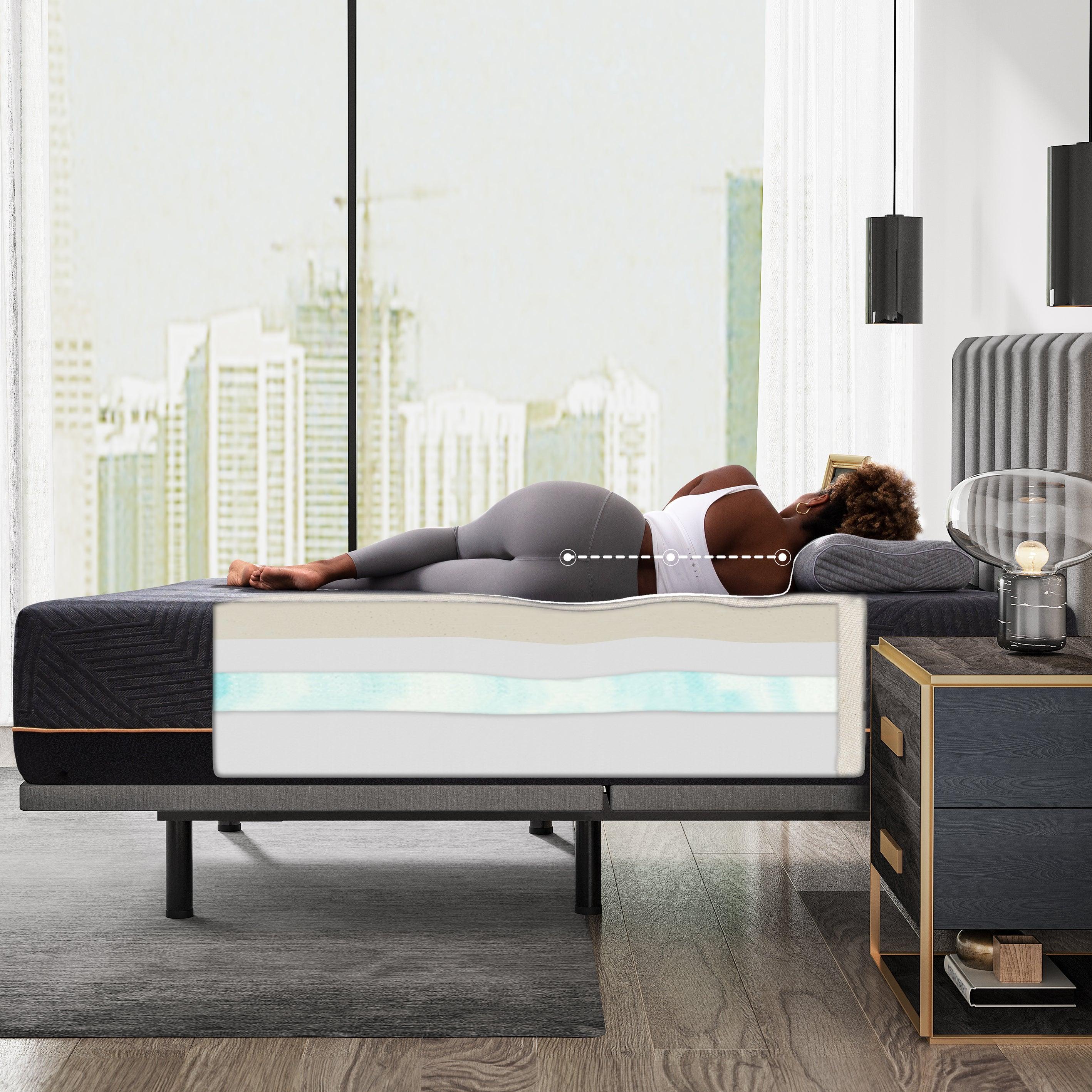 Gel Infused Mattress - Full 14 inch Eco-friendly
