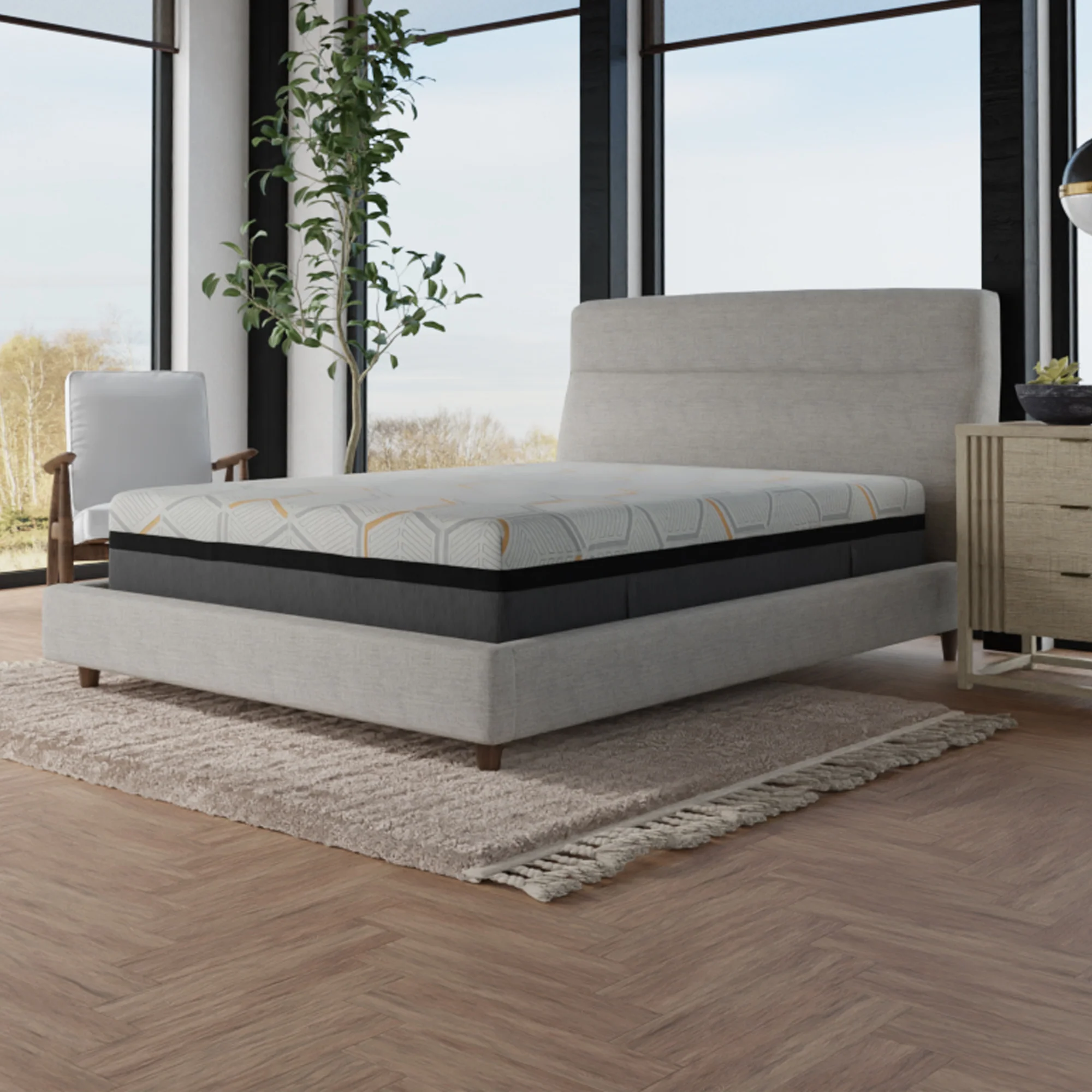 Gel Infused Mattress - Full 14 inch Eco-friendly