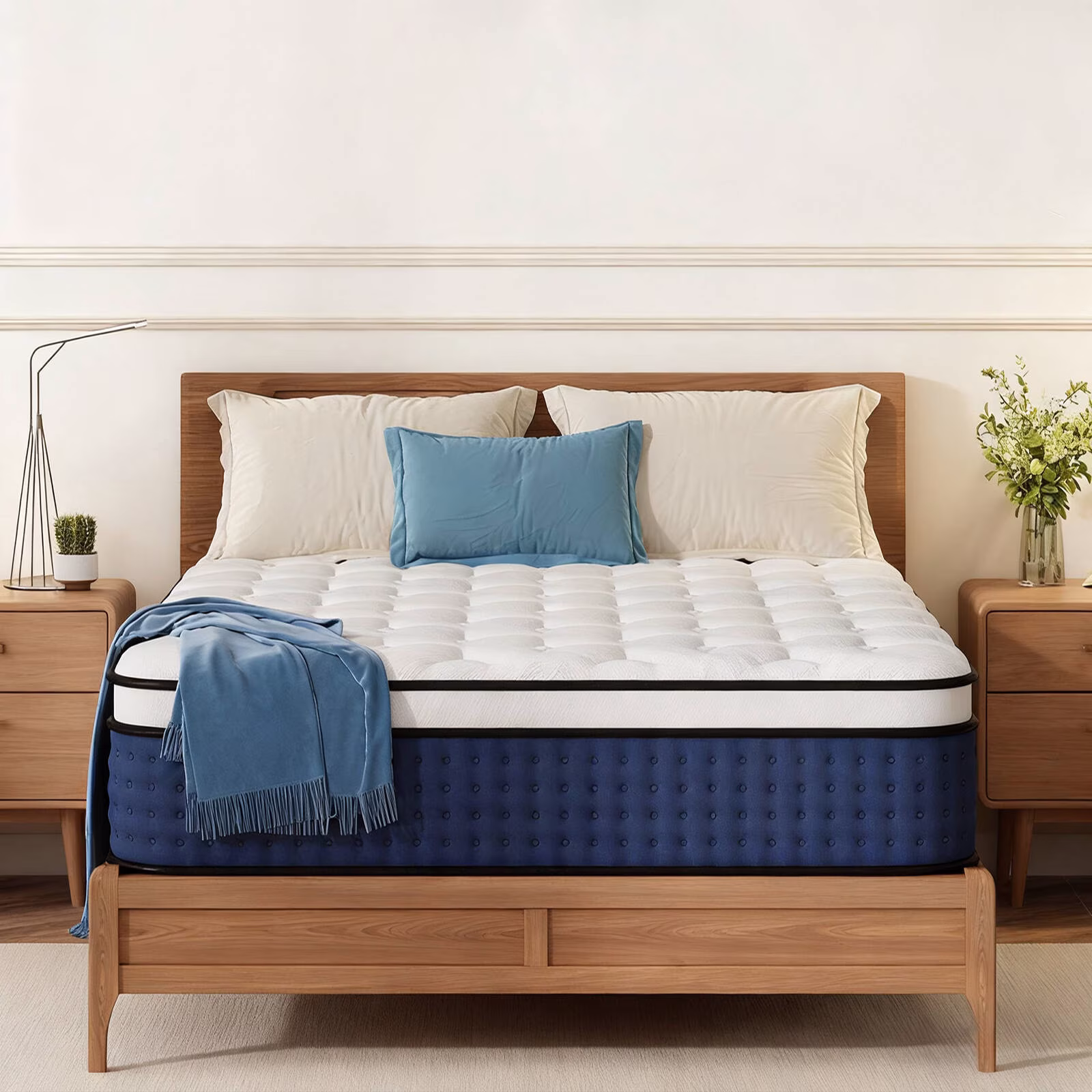 Gel Infused Mattress - Full 14 inch Hypoallergenic
