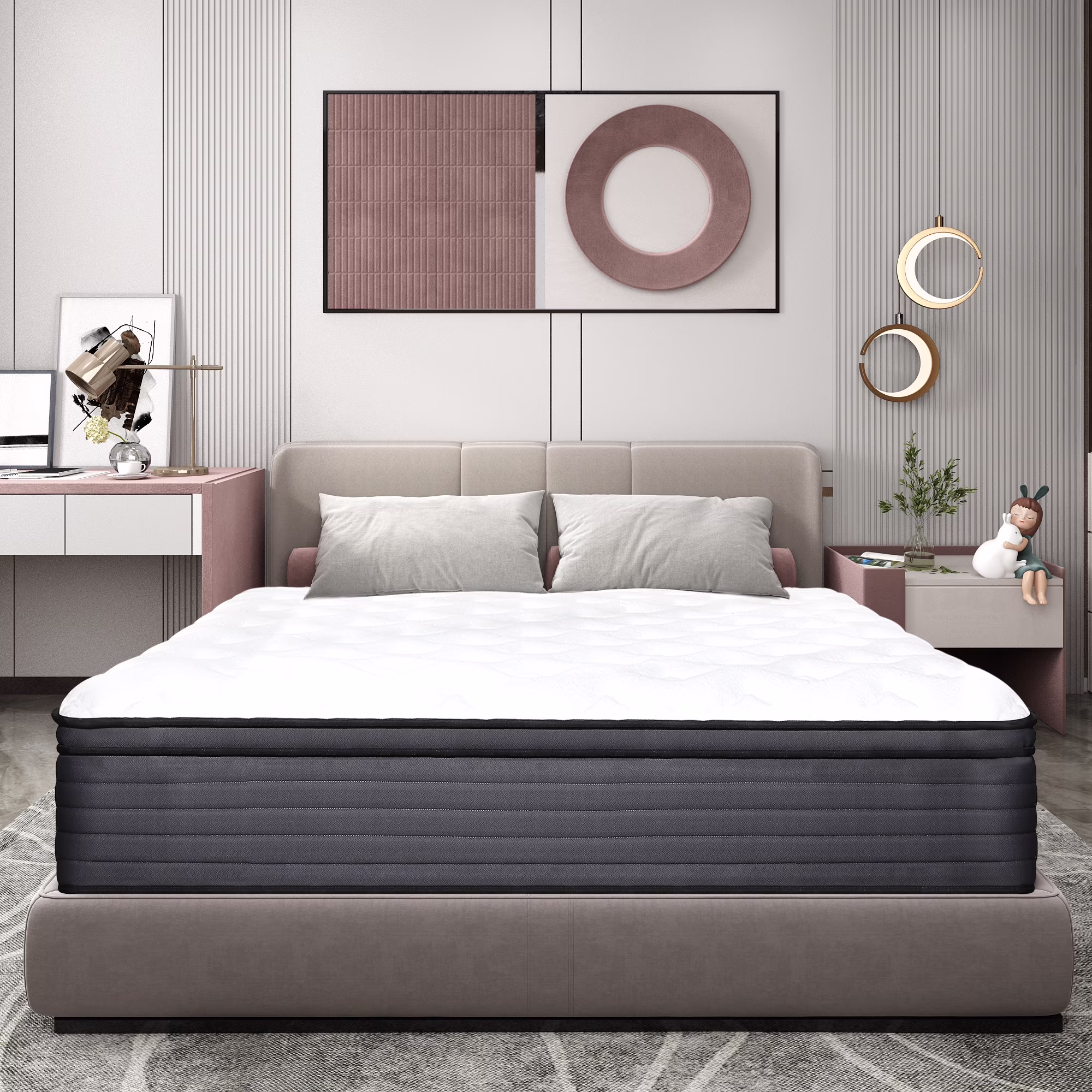 Gel Infused Mattress - Full 14 inch Hypoallergenic