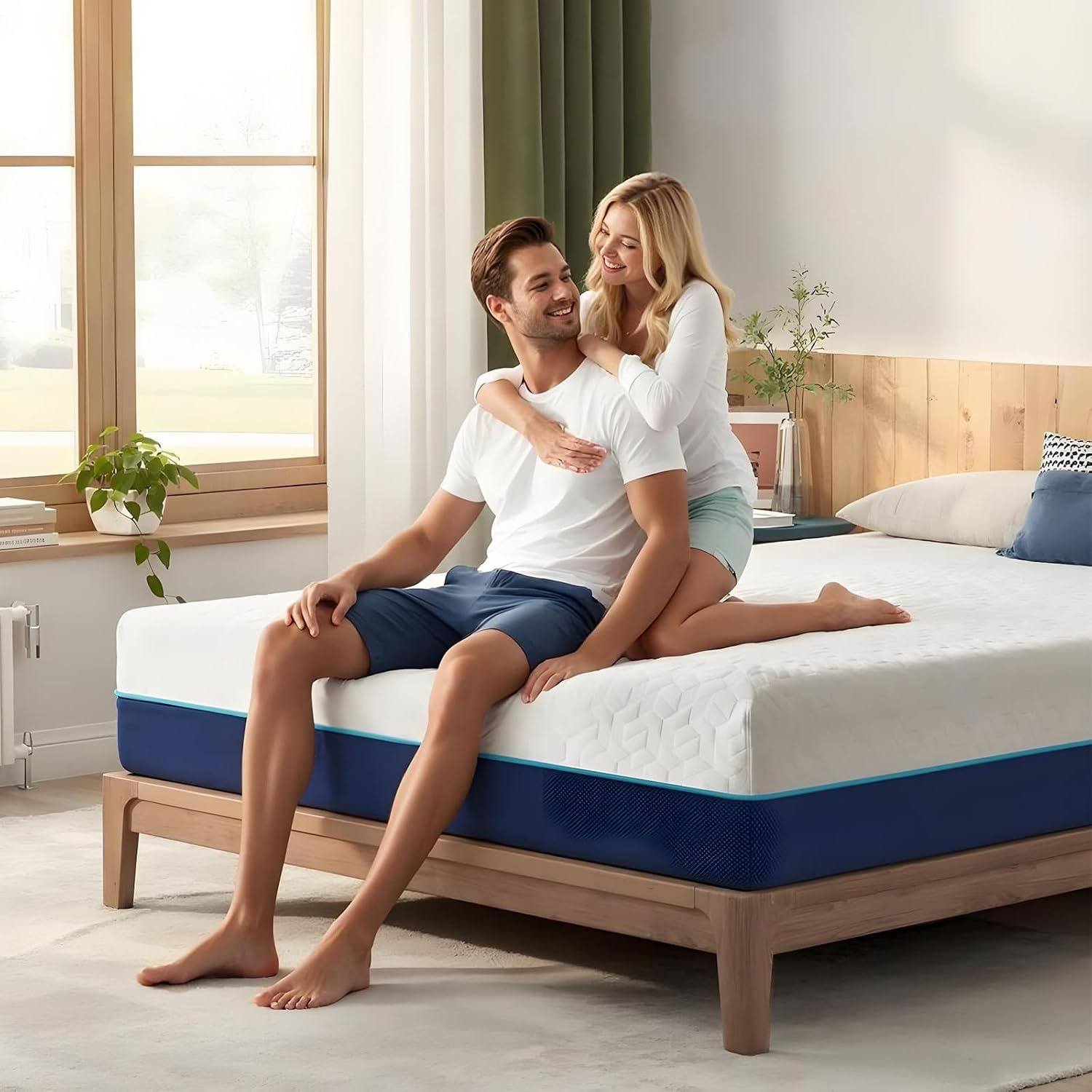 Gel Infused Mattress - Full 8 inch Firm Support