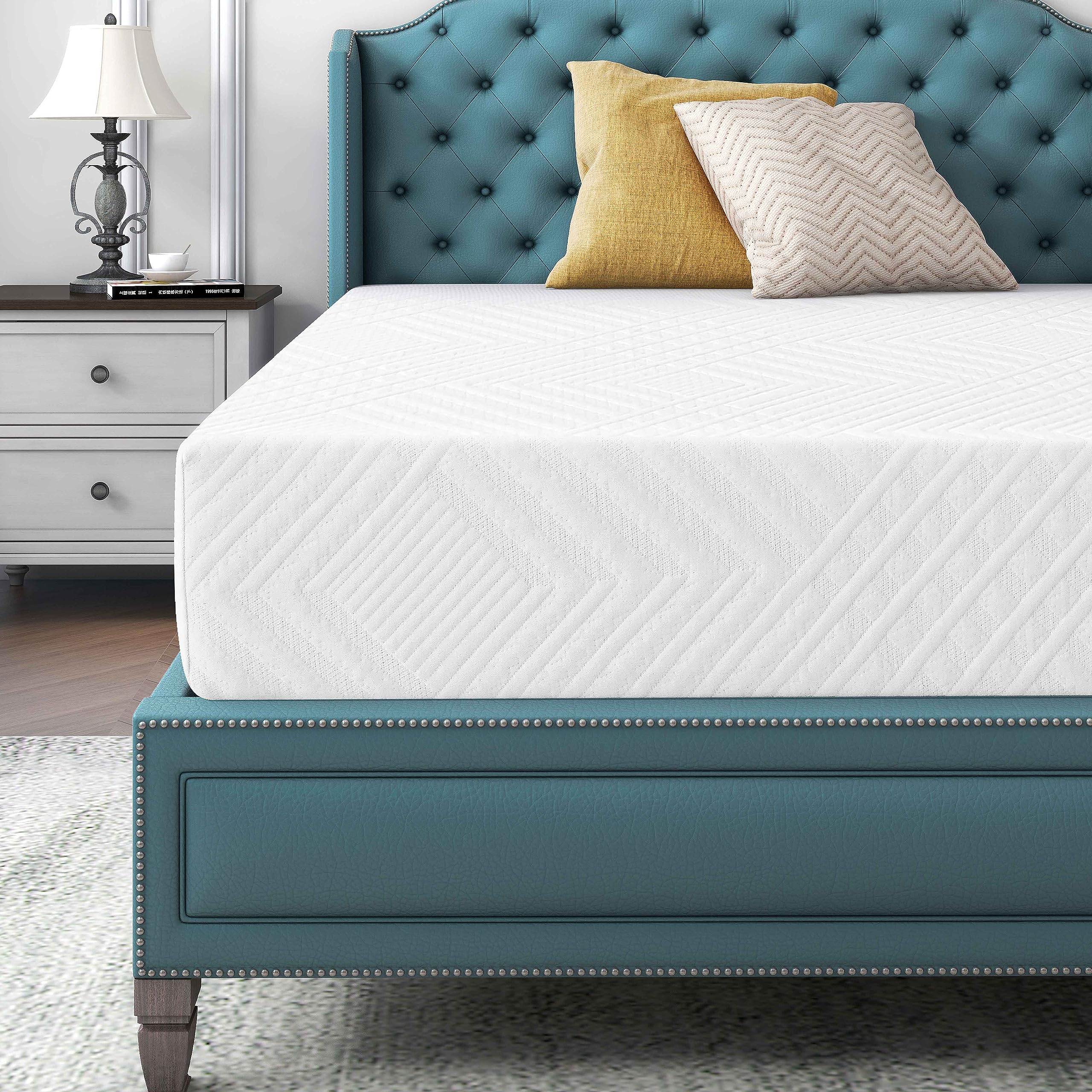 Gel Infused Mattress - Full 8 inch Hypoallergenic