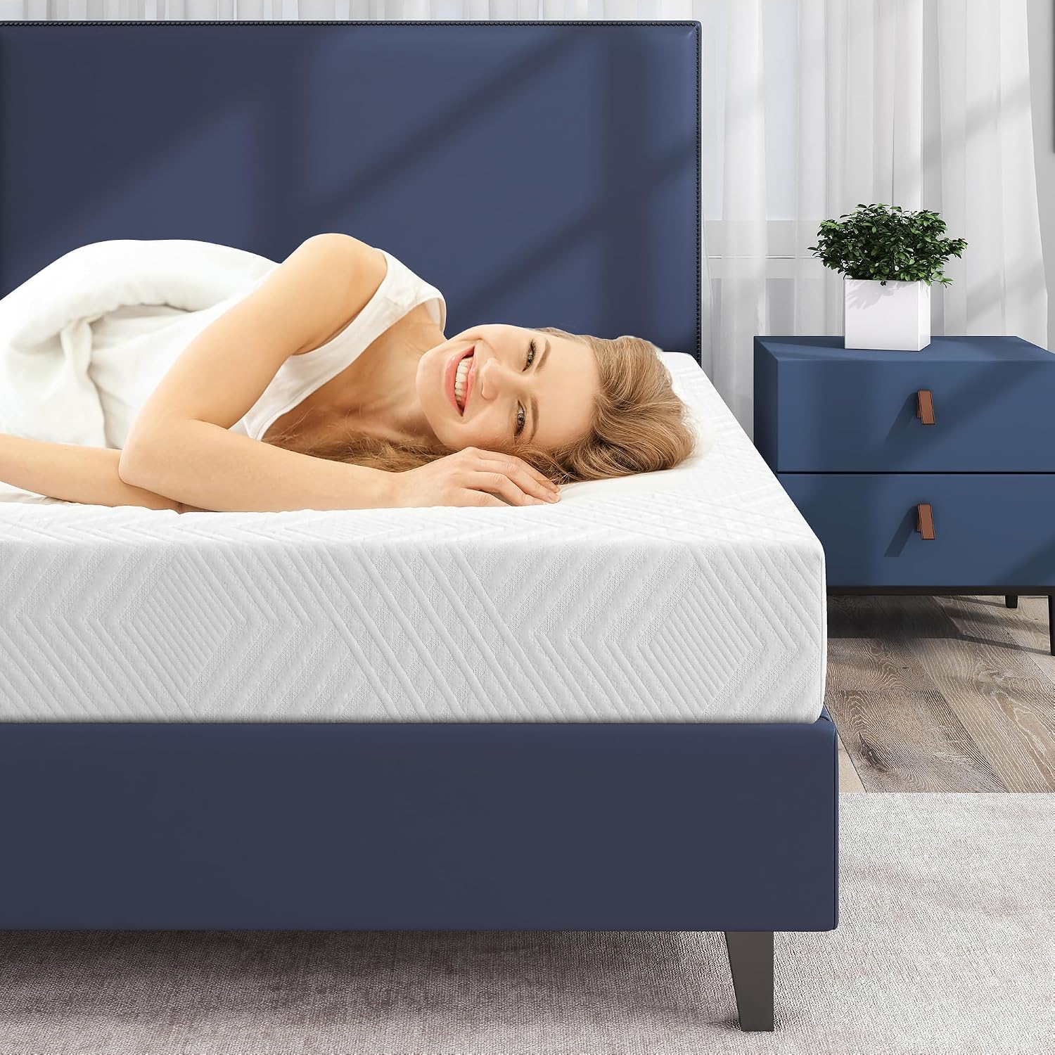 Gel Infused Mattress - Full 8 inch Plush
