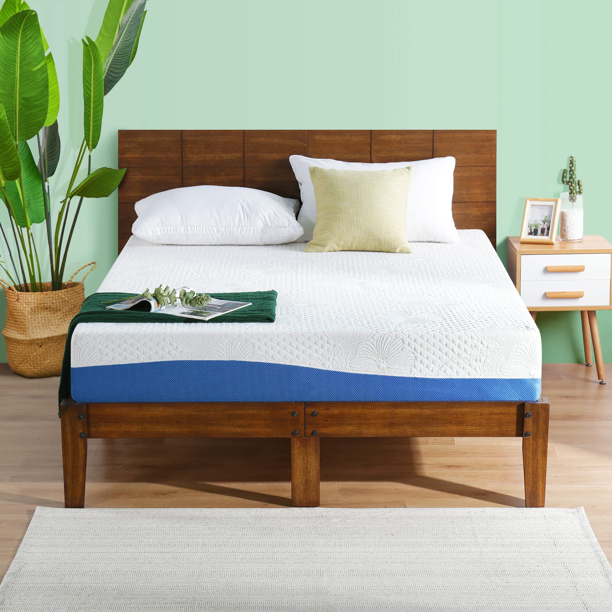 Gel Infused Mattress - King 10 inch Eco-friendly