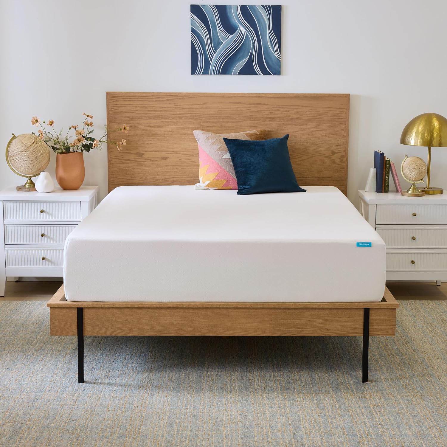 Gel Infused Mattress - King 12 inch Eco-friendly