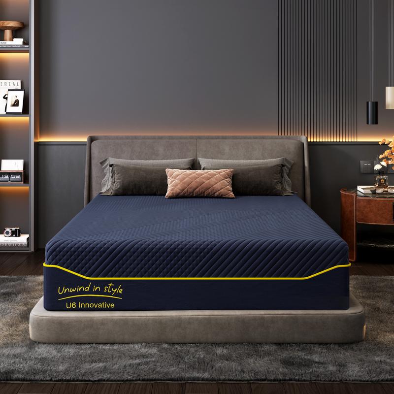 Gel Infused Mattress - King 12 inch Hypoallergenic