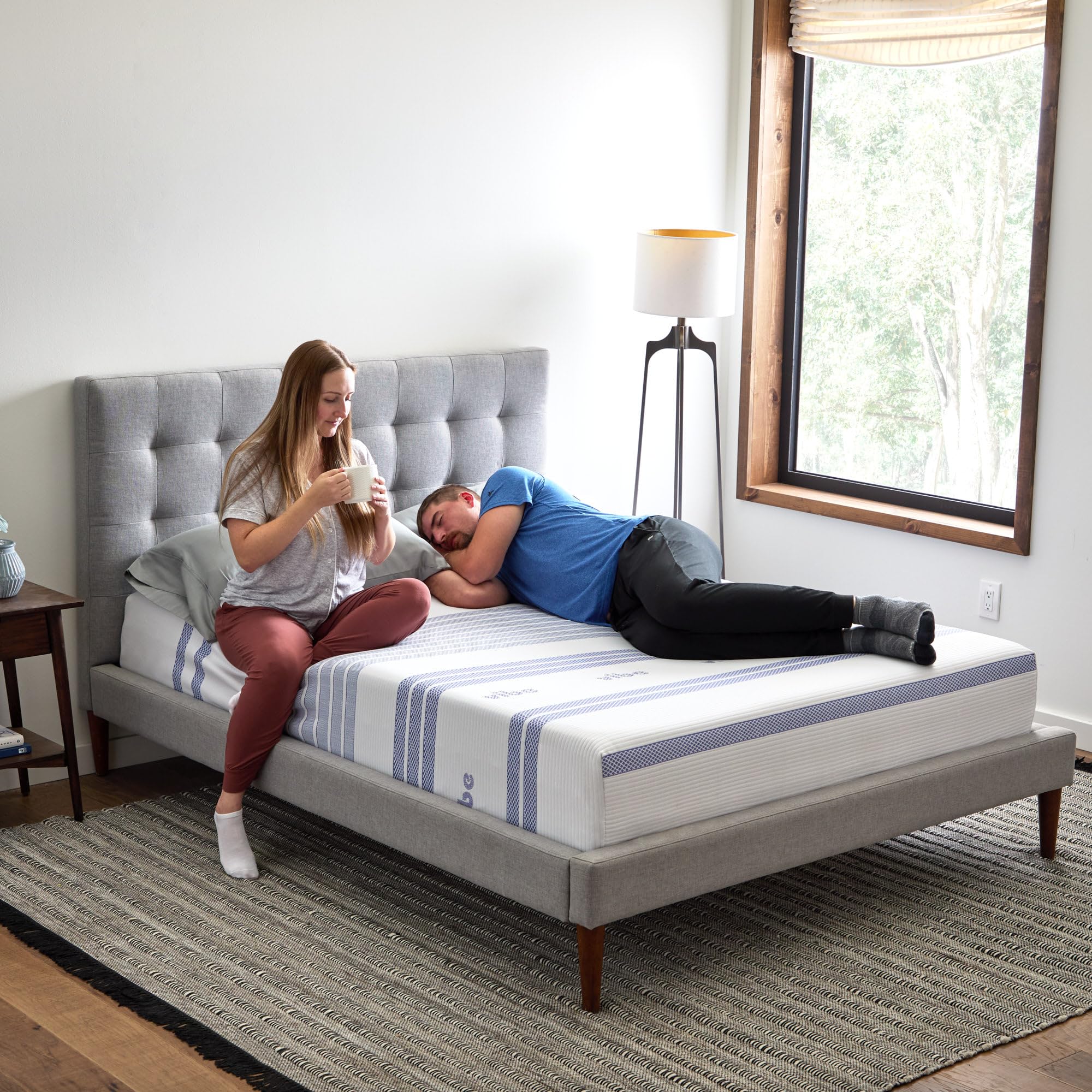 Gel Infused Mattress - King 12 inch Medium Firm