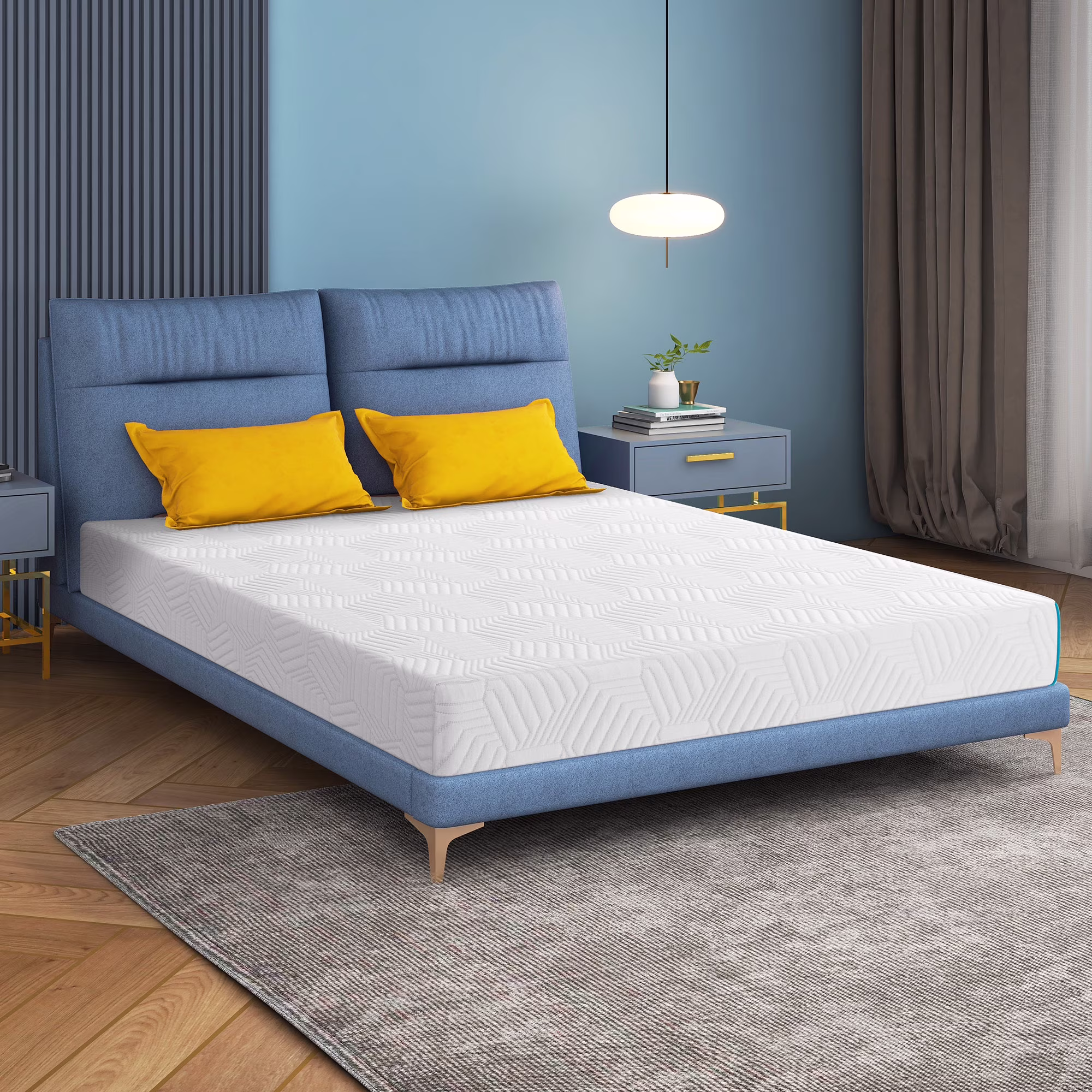 Gel Infused Mattress - King 8 inch Eco-friendly