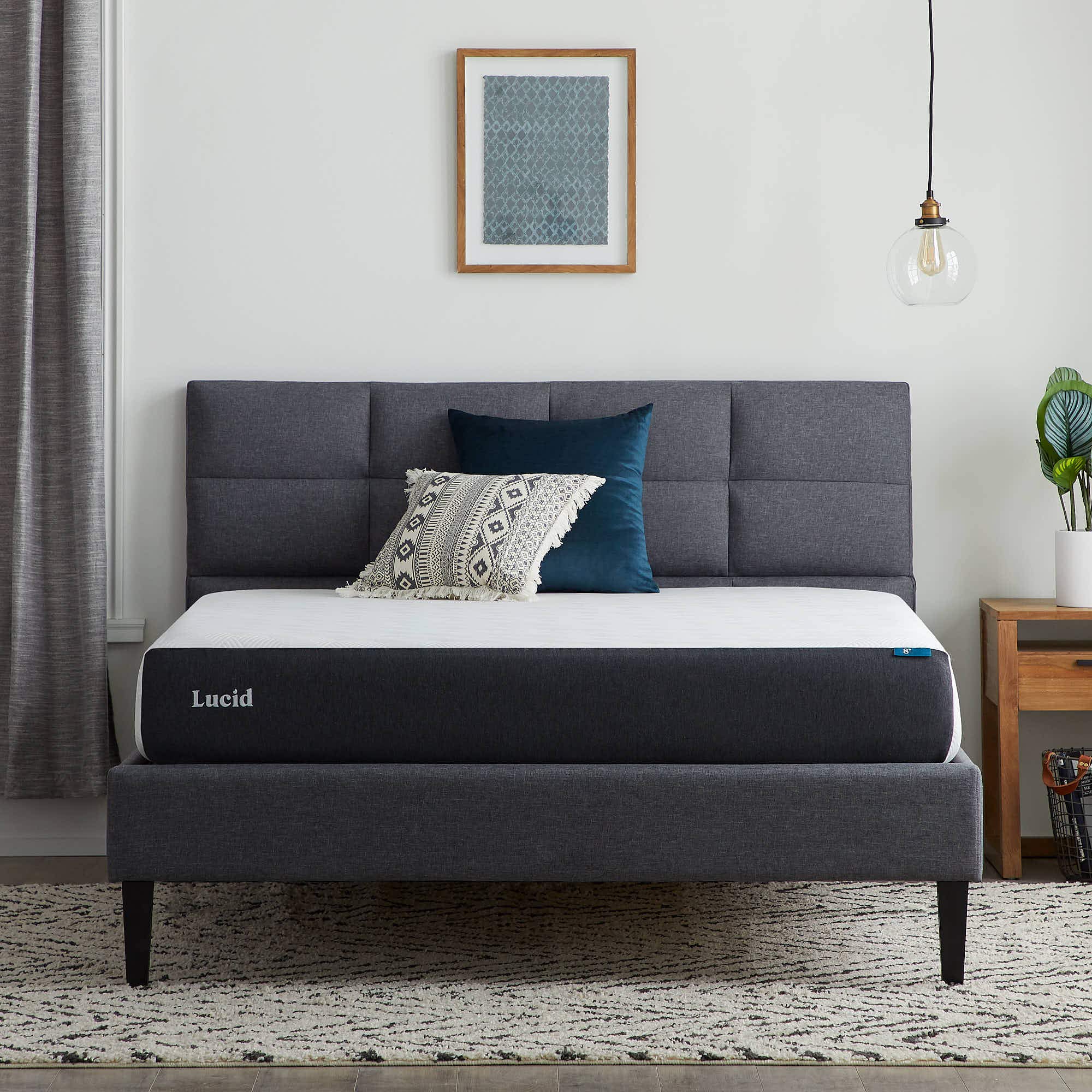 Gel Infused Mattress - King 8 inch Plush