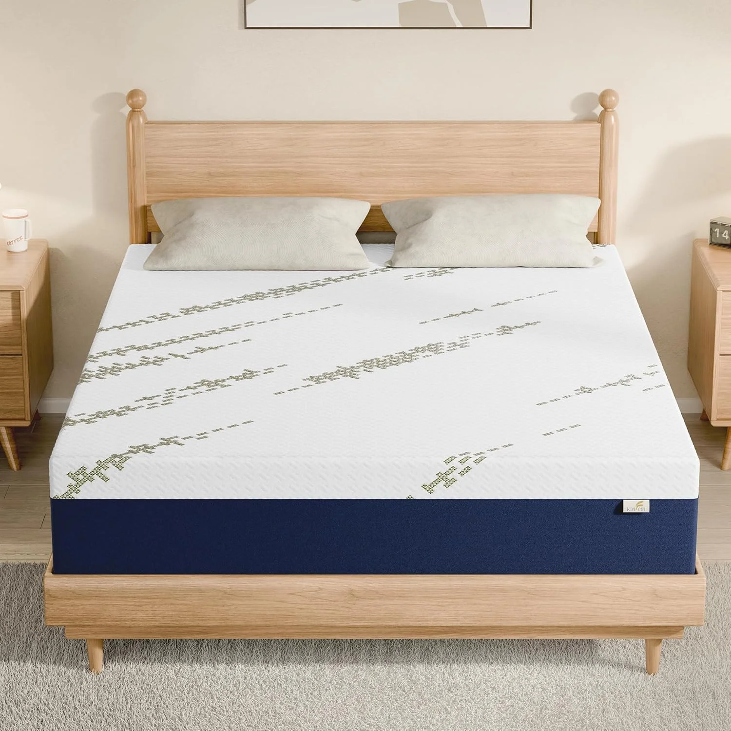 Gel Infused Mattress - Queen 10 inch Eco-friendly