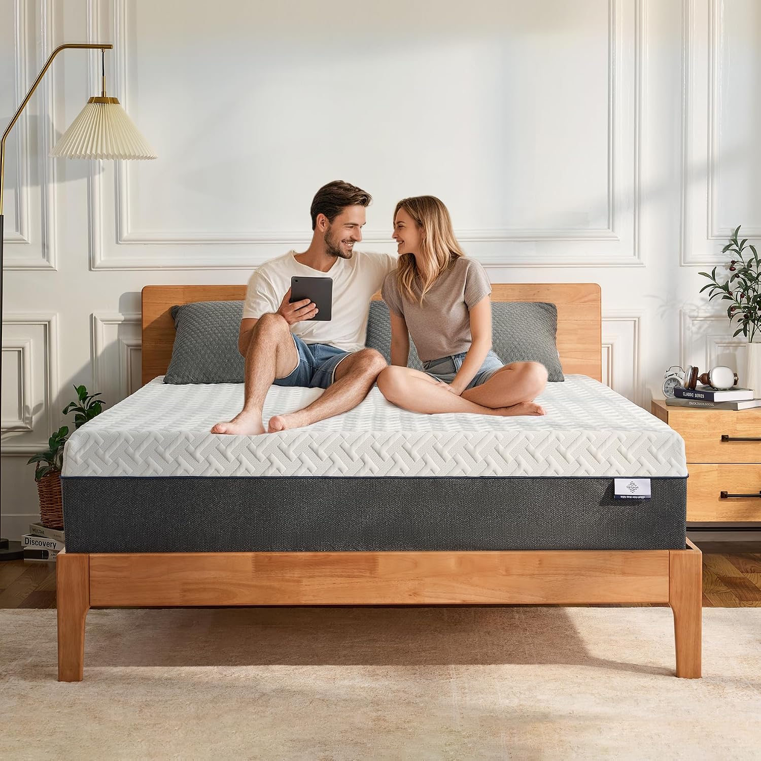 Gel Infused Mattress - Queen 10 inch Eco-friendly